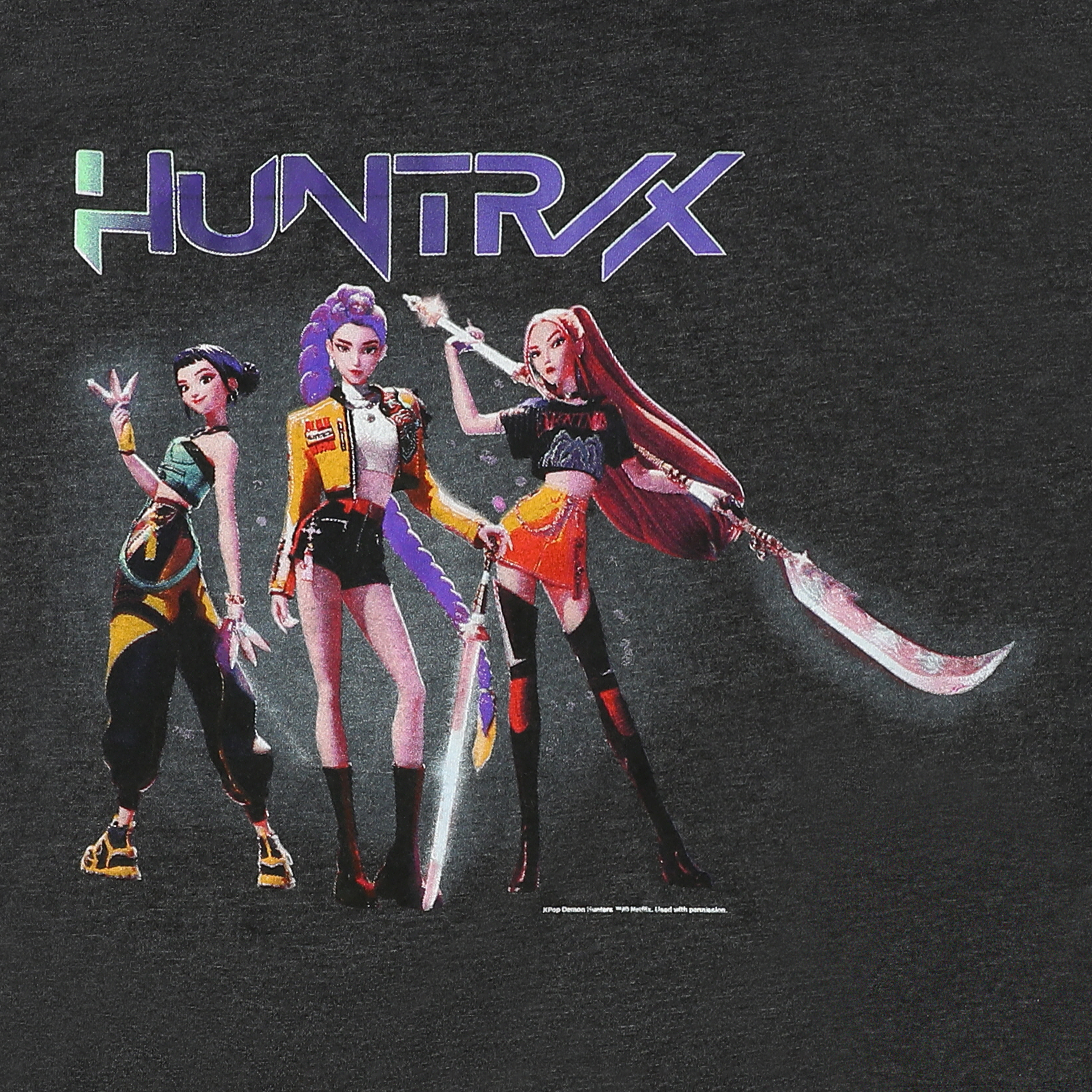 K-Pop Demon Hunters HUNTRX Squad Graphic Tee