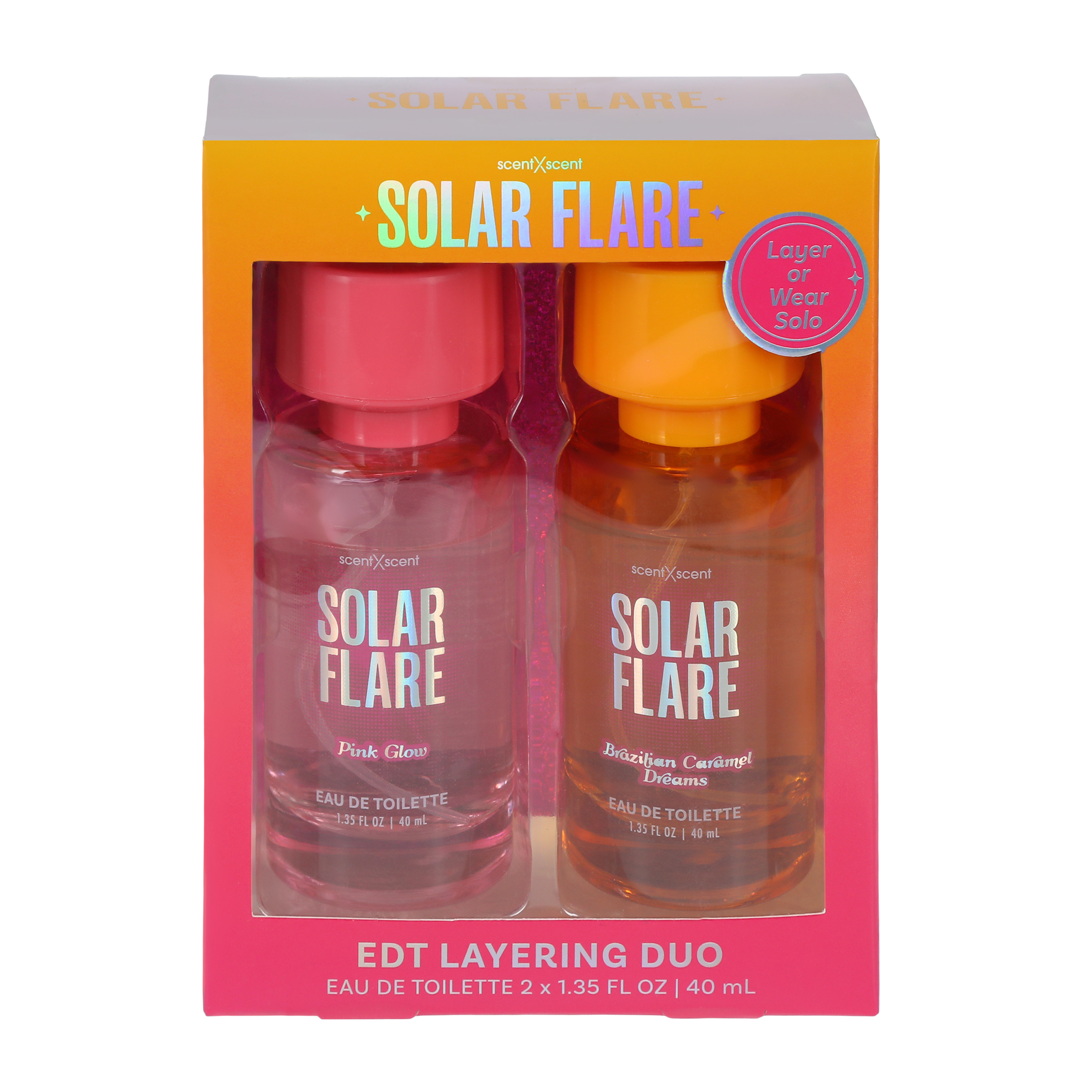ScentXScent Solar Flare Eau De Toilette 2-Pack