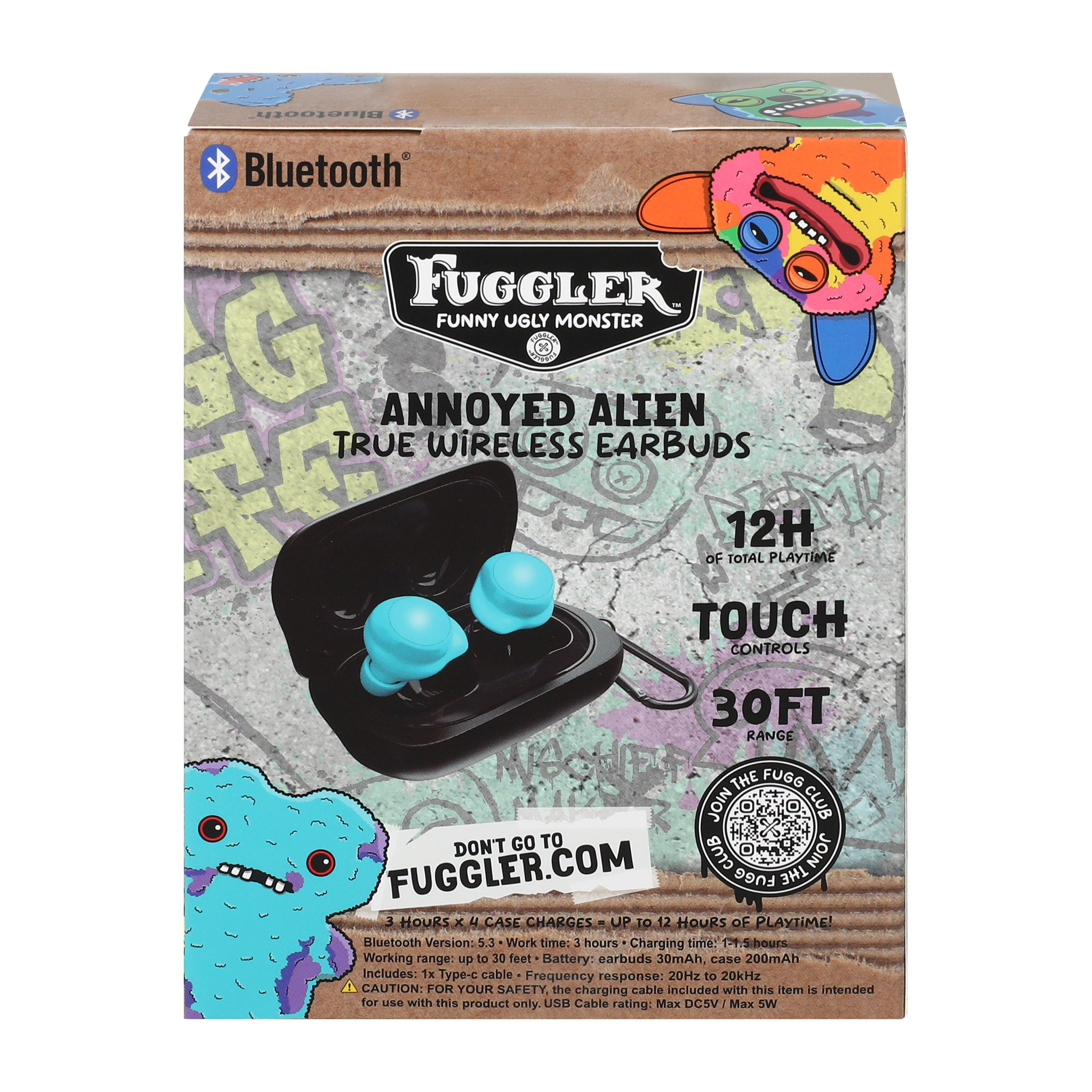 Fuggler™ True Wireless Earbuds