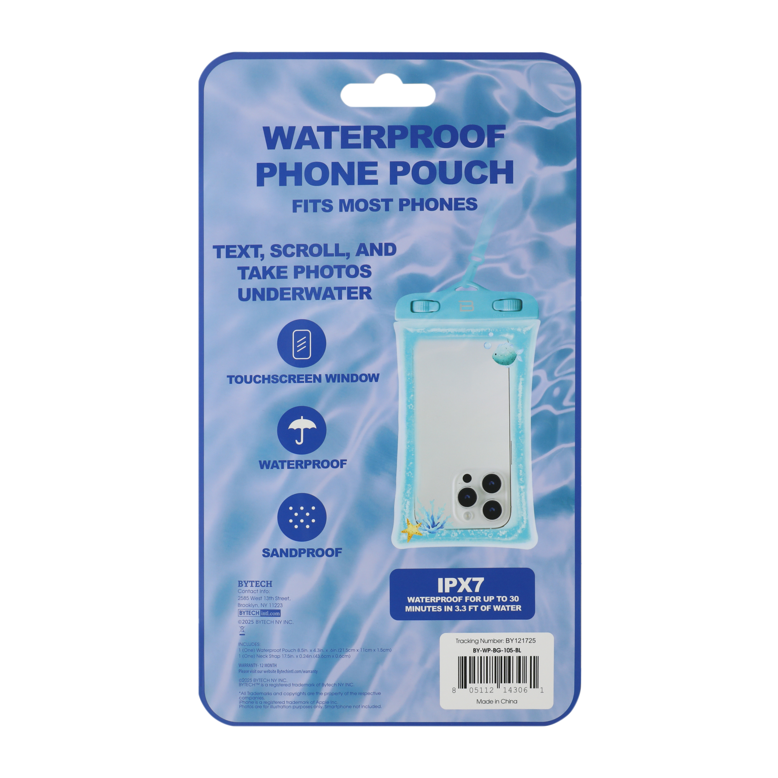Bytech® Waterproof Phone Pouch