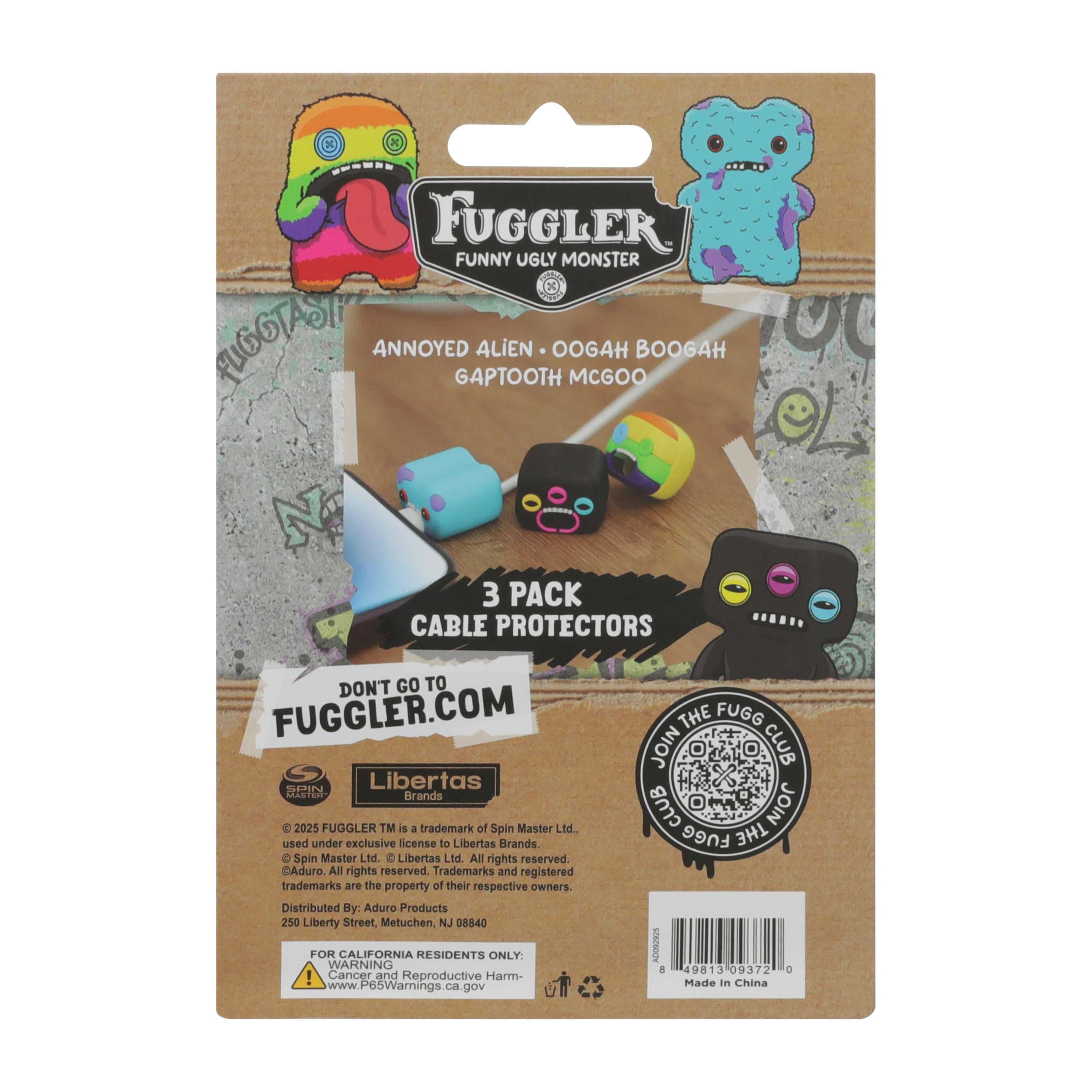 Fuggler™ Cable Protectors 3-Pack