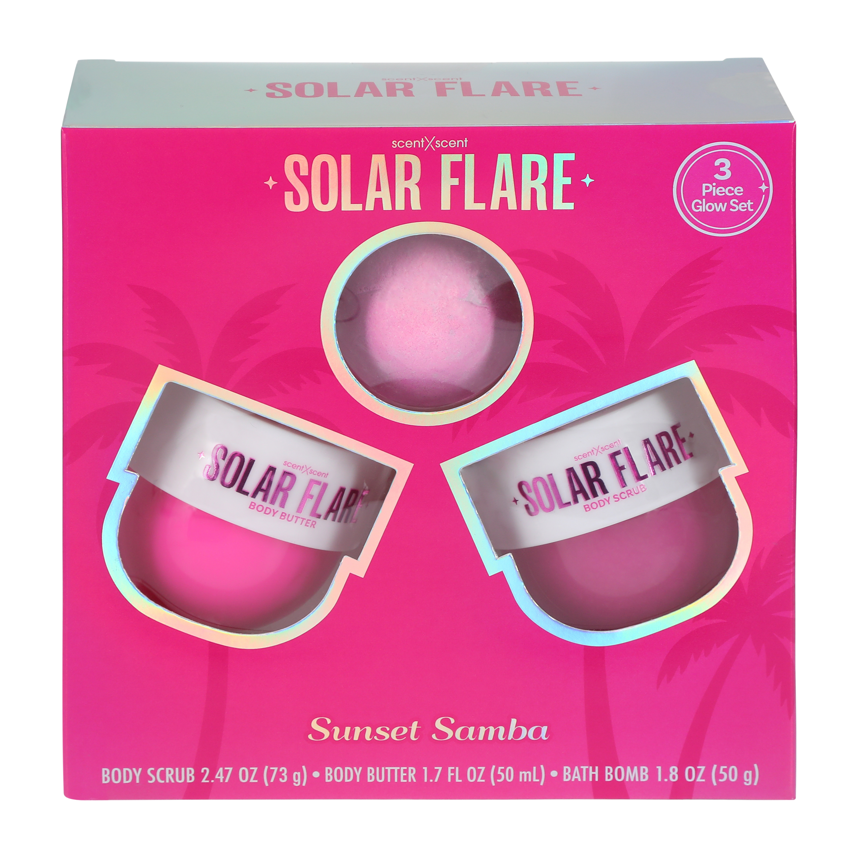 Solar Flare Sunset Samba Glow 3-Set