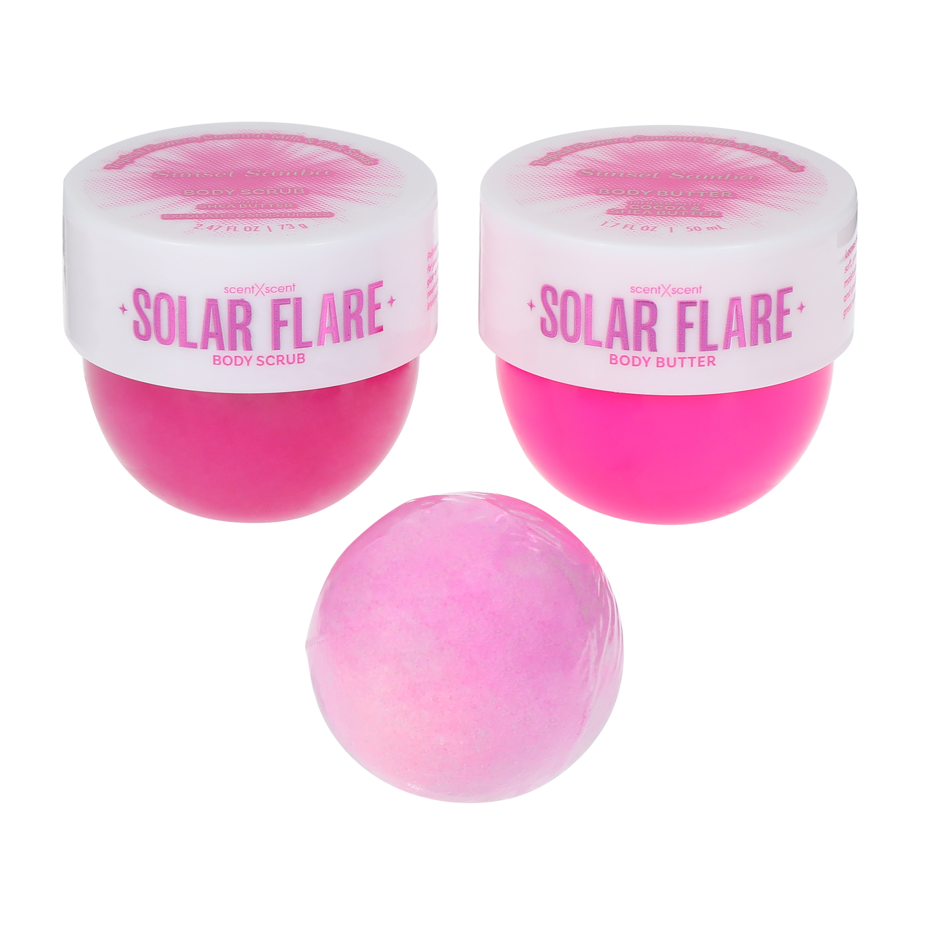 Solar Flare Sunset Samba Glow 3-Set