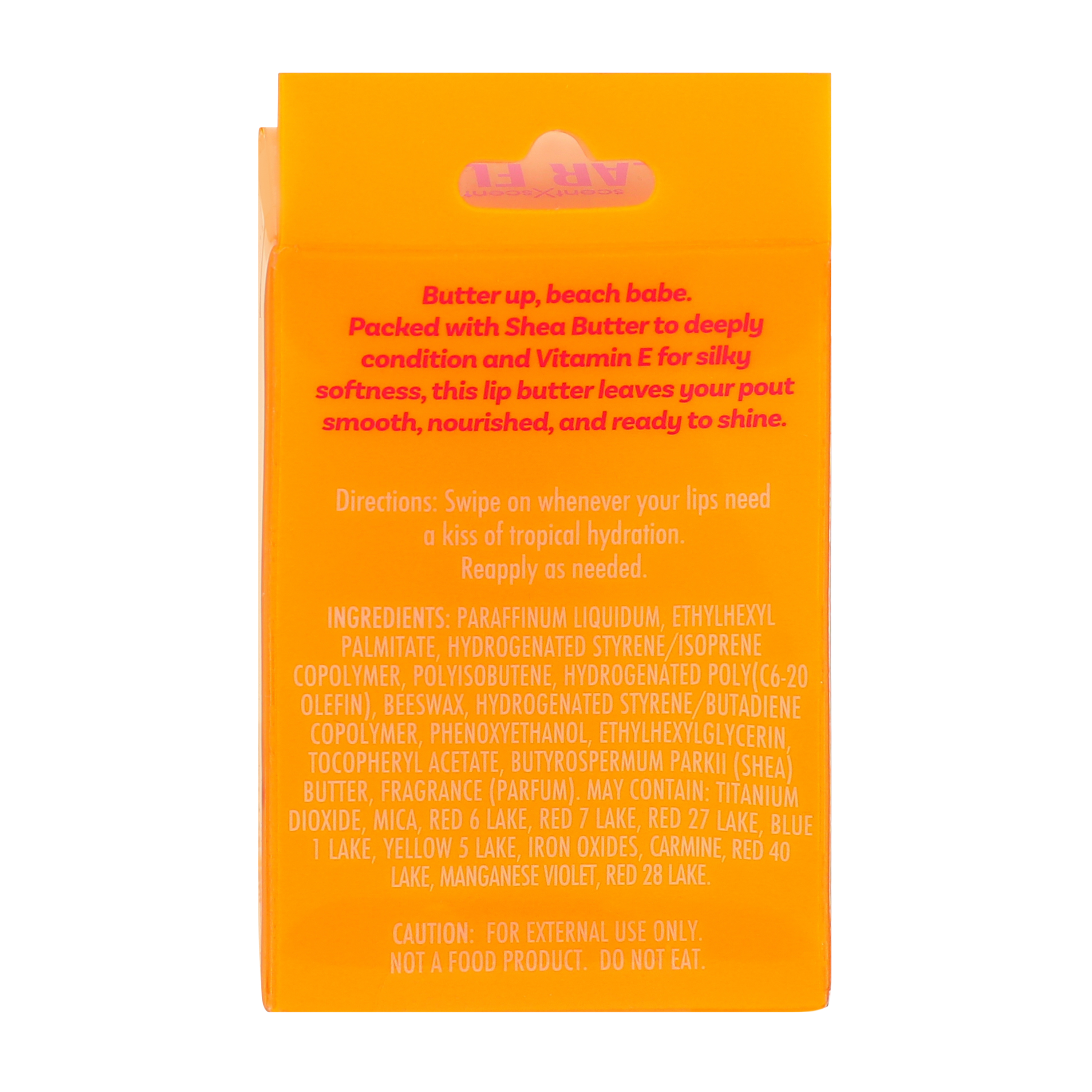 Solar Flare Brazilian Caramel Dreams Lip Butter 0.2oz