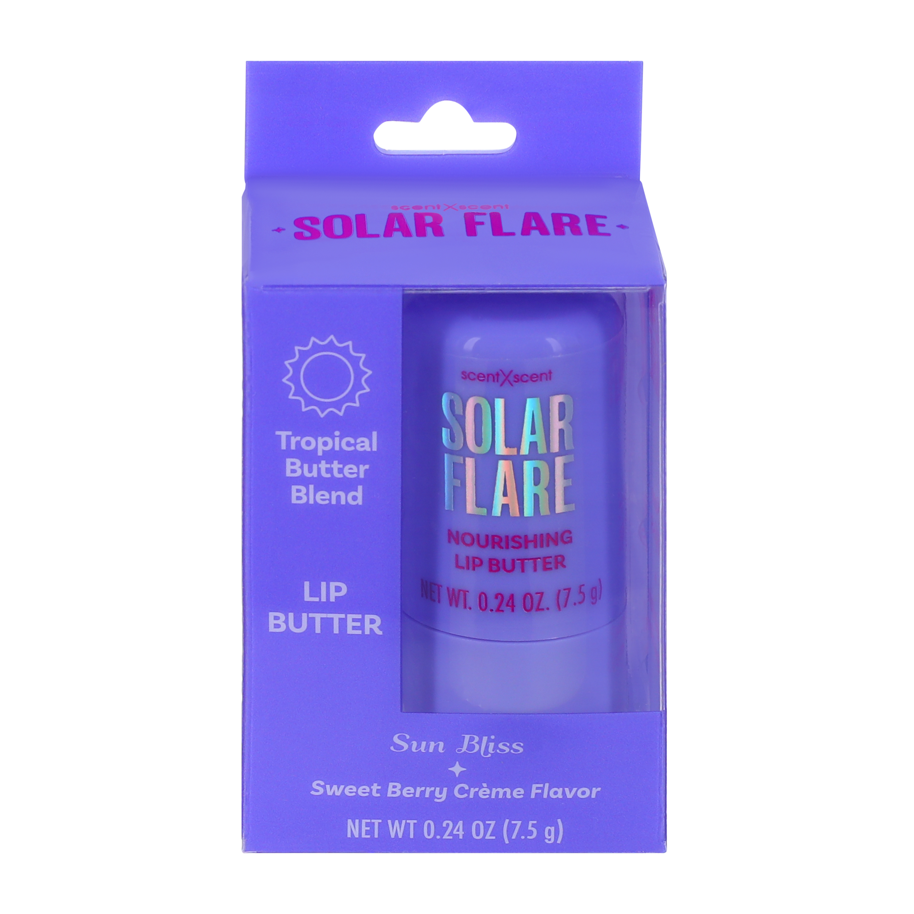Solar Flare Tropical Butter Blend Sun Bliss Lip Butter 0.24oz