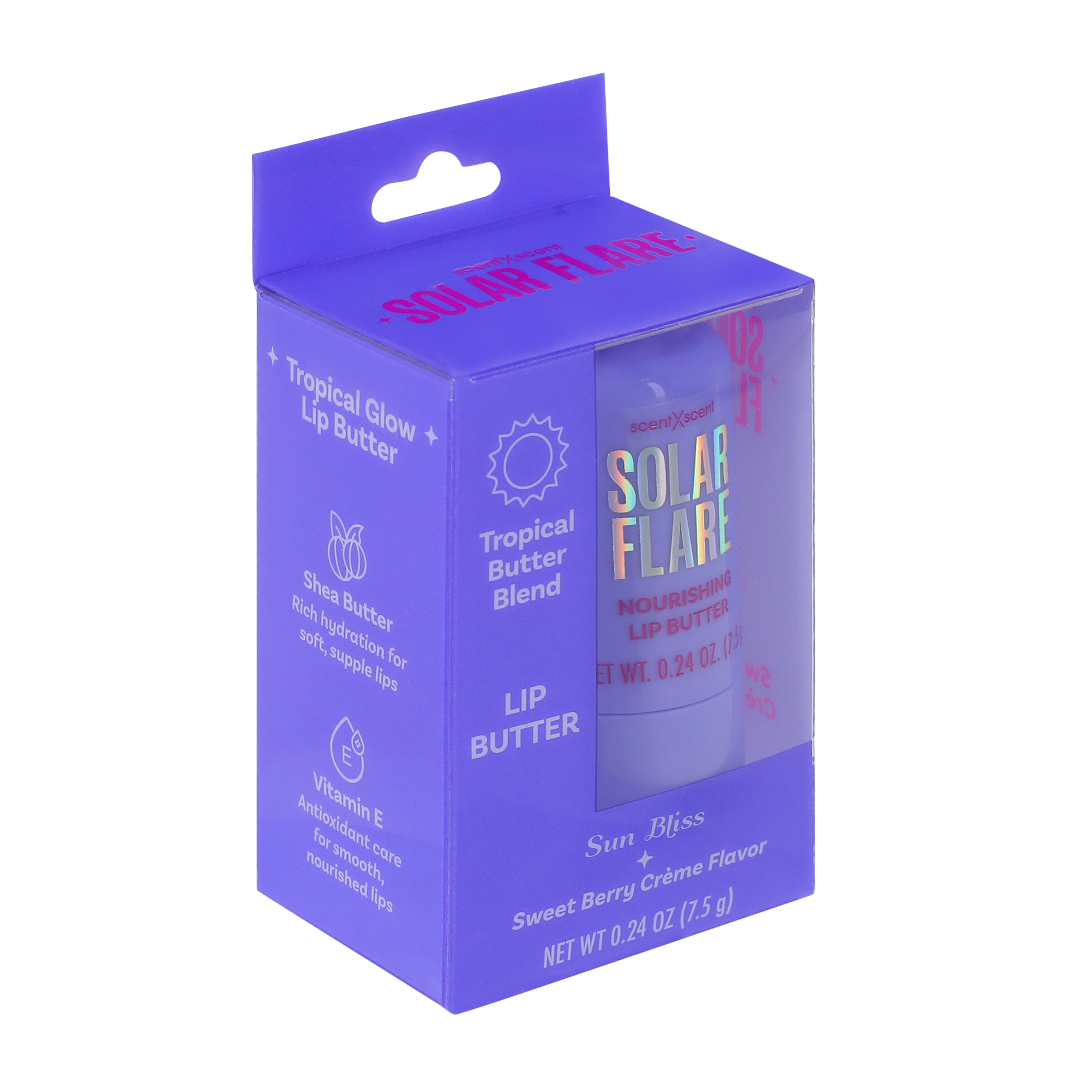 Solar Flare Tropical Butter Blend Sun Bliss Lip Butter 0.24oz