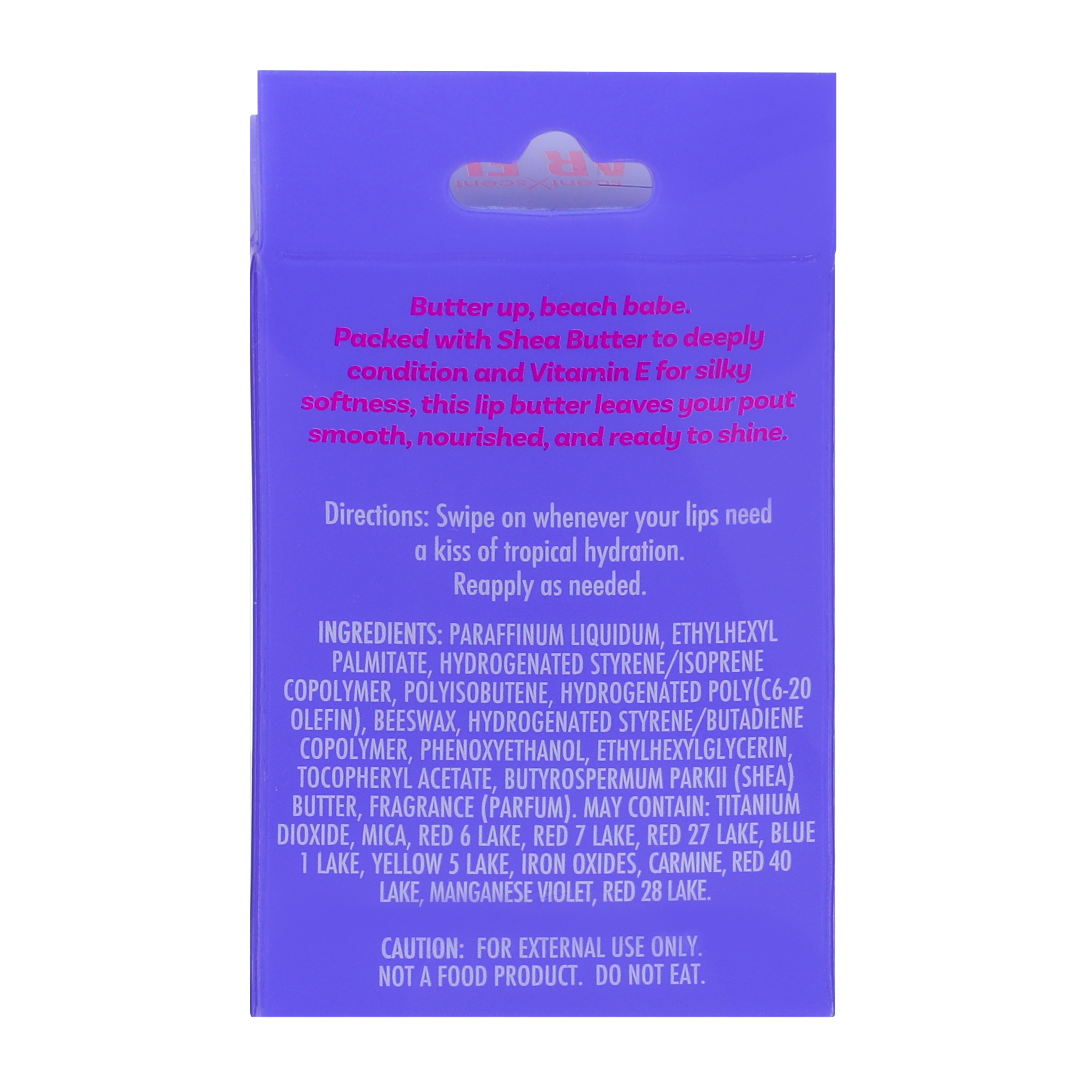 Solar Flare Tropical Butter Blend Sun Bliss Lip Butter 0.24oz