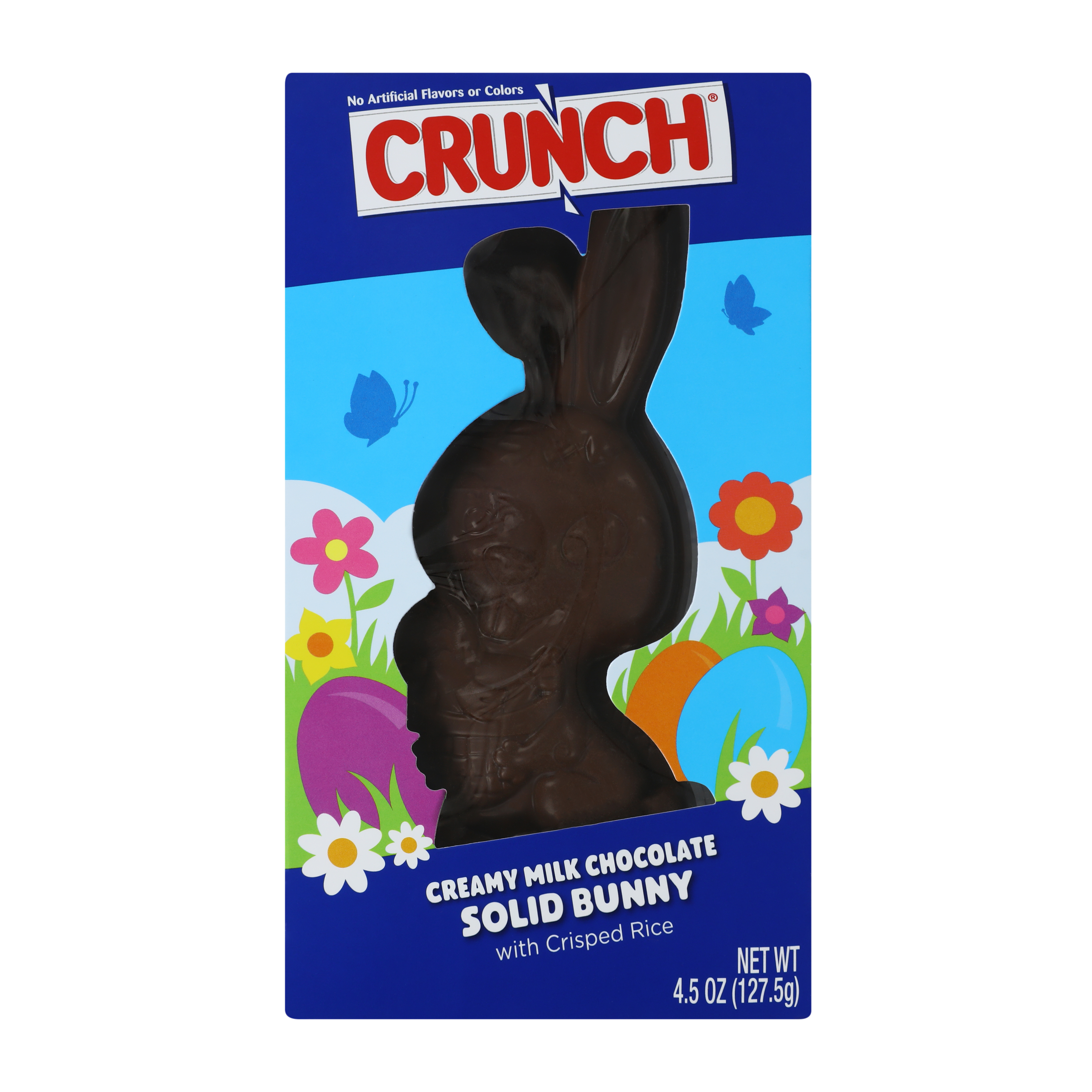 Crunch® Creamy Milk Chocolate Solid Bunny 4.5oz