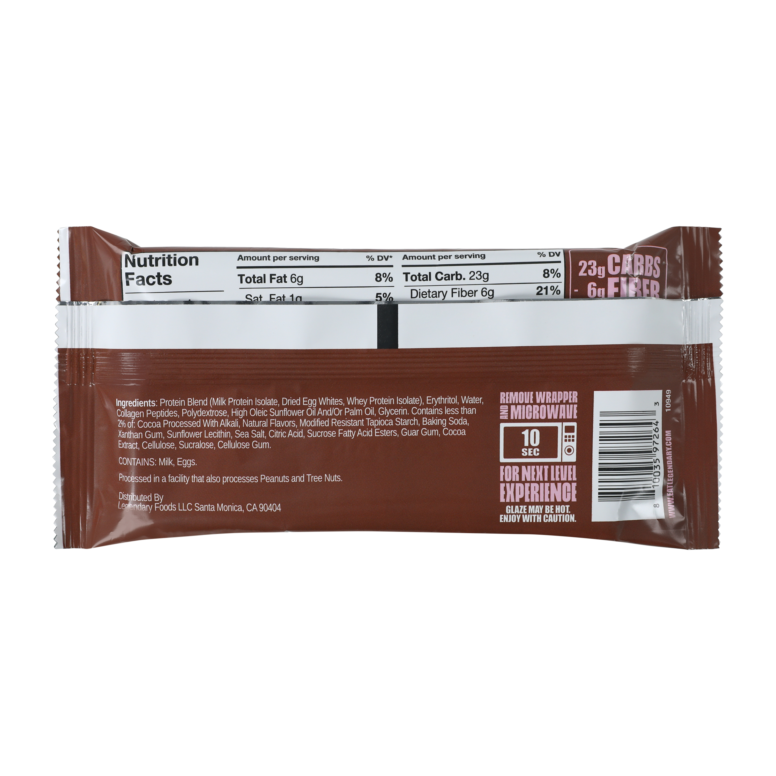 Legendary Foods™ Chocolate Dipped Protein Donuts 2.3oz