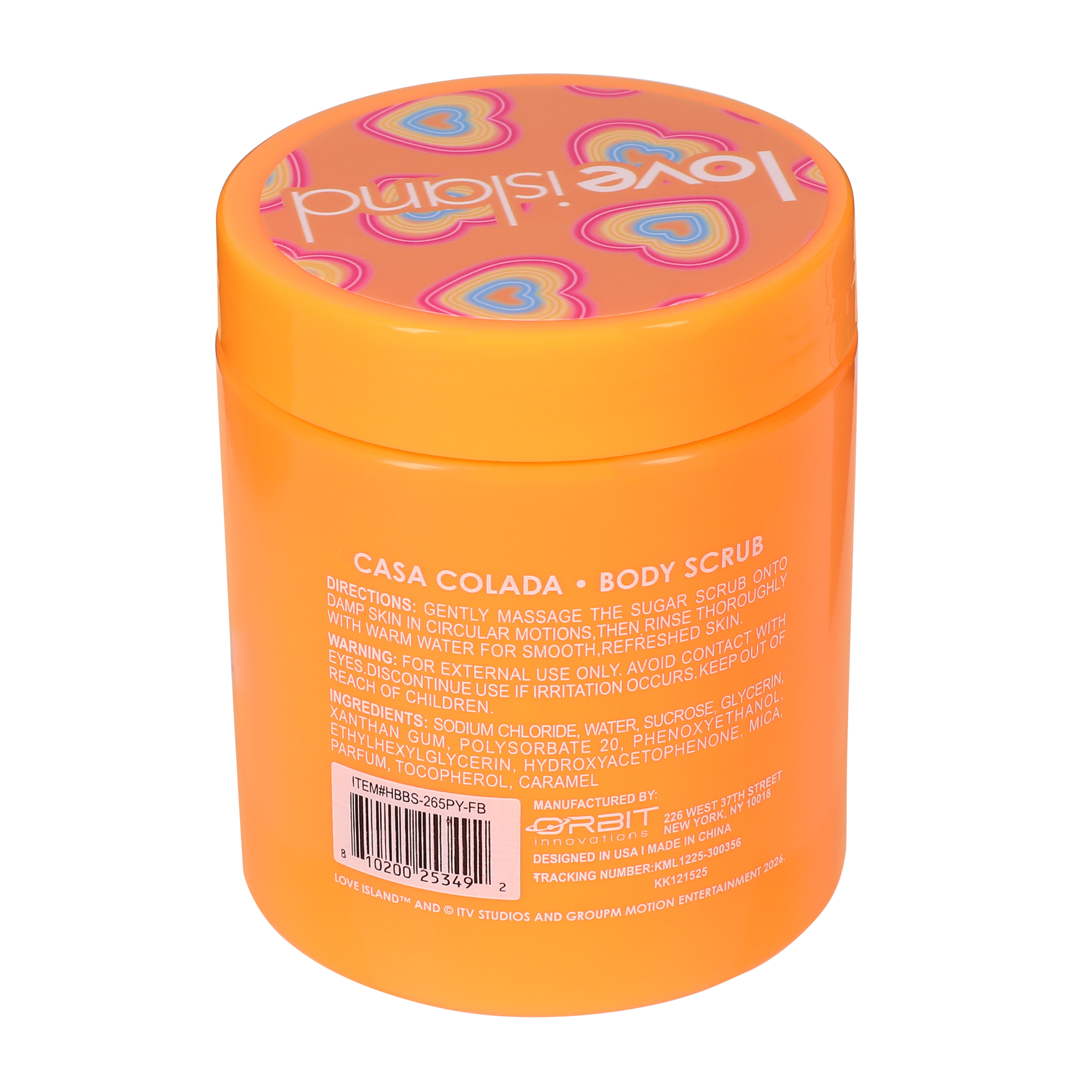 Love Island The Ex-Foliator Body Scrub 10.5oz