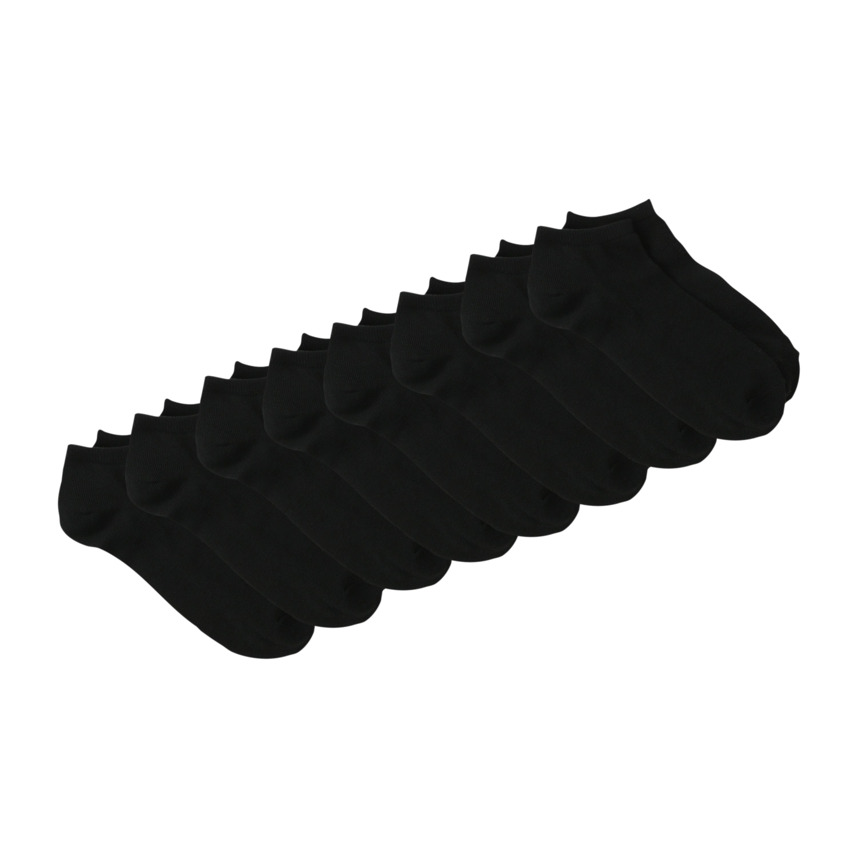 Young Mens No Shows Everyday Socks 8-Pack