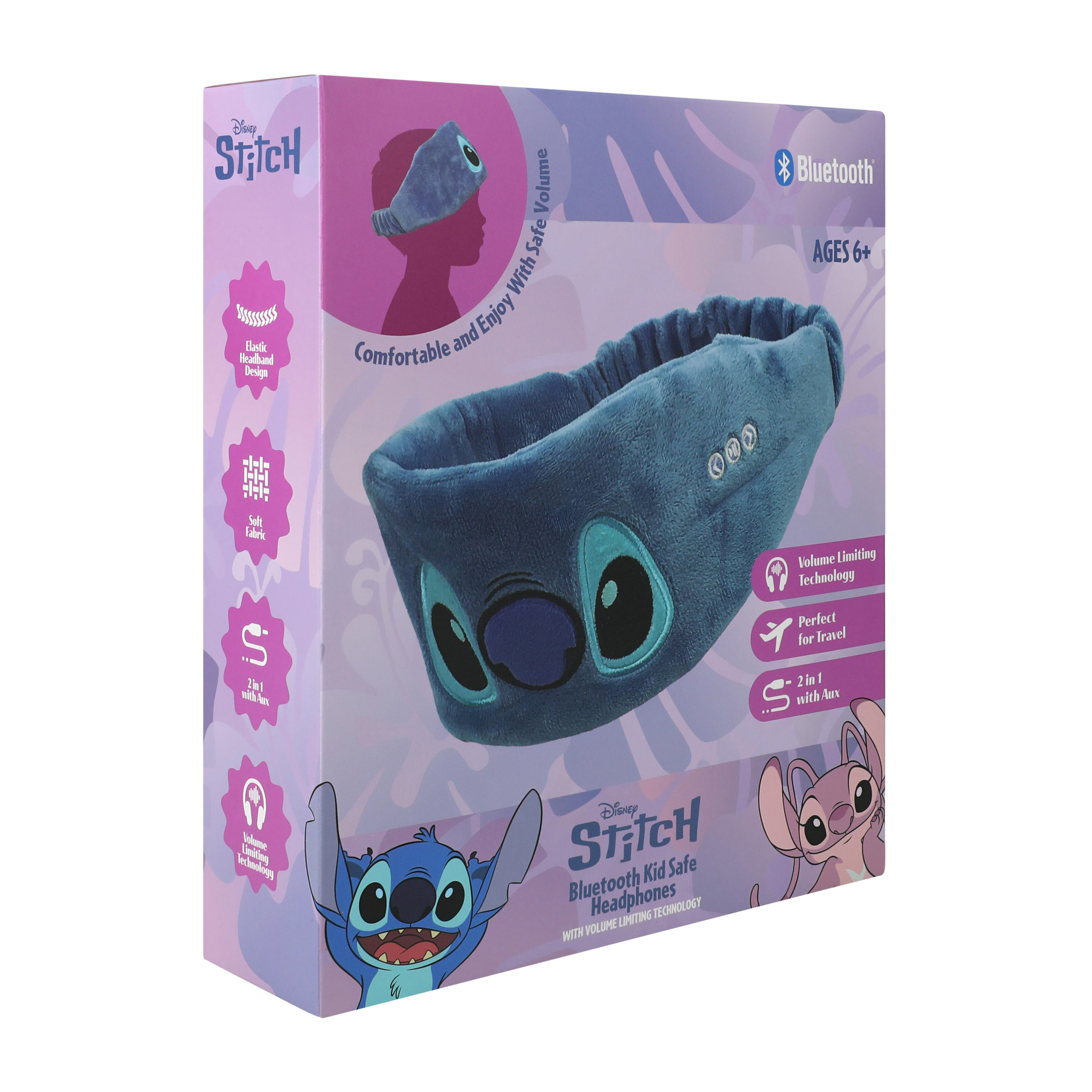 Disney Stitch Bluetooth Kid Safe Headphones