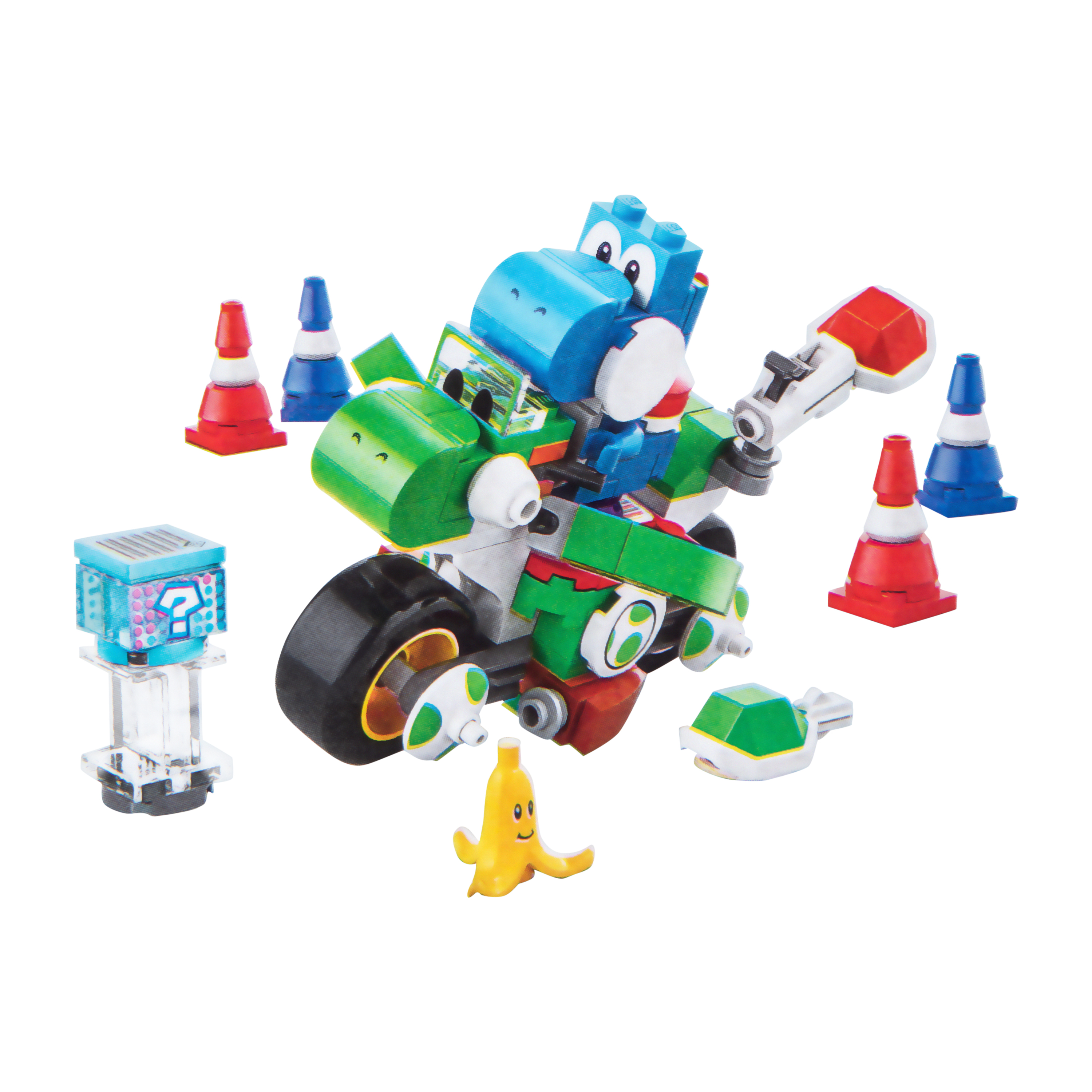 Lego® Super Mario™ Mariokart™ Yoshi Buildable Game