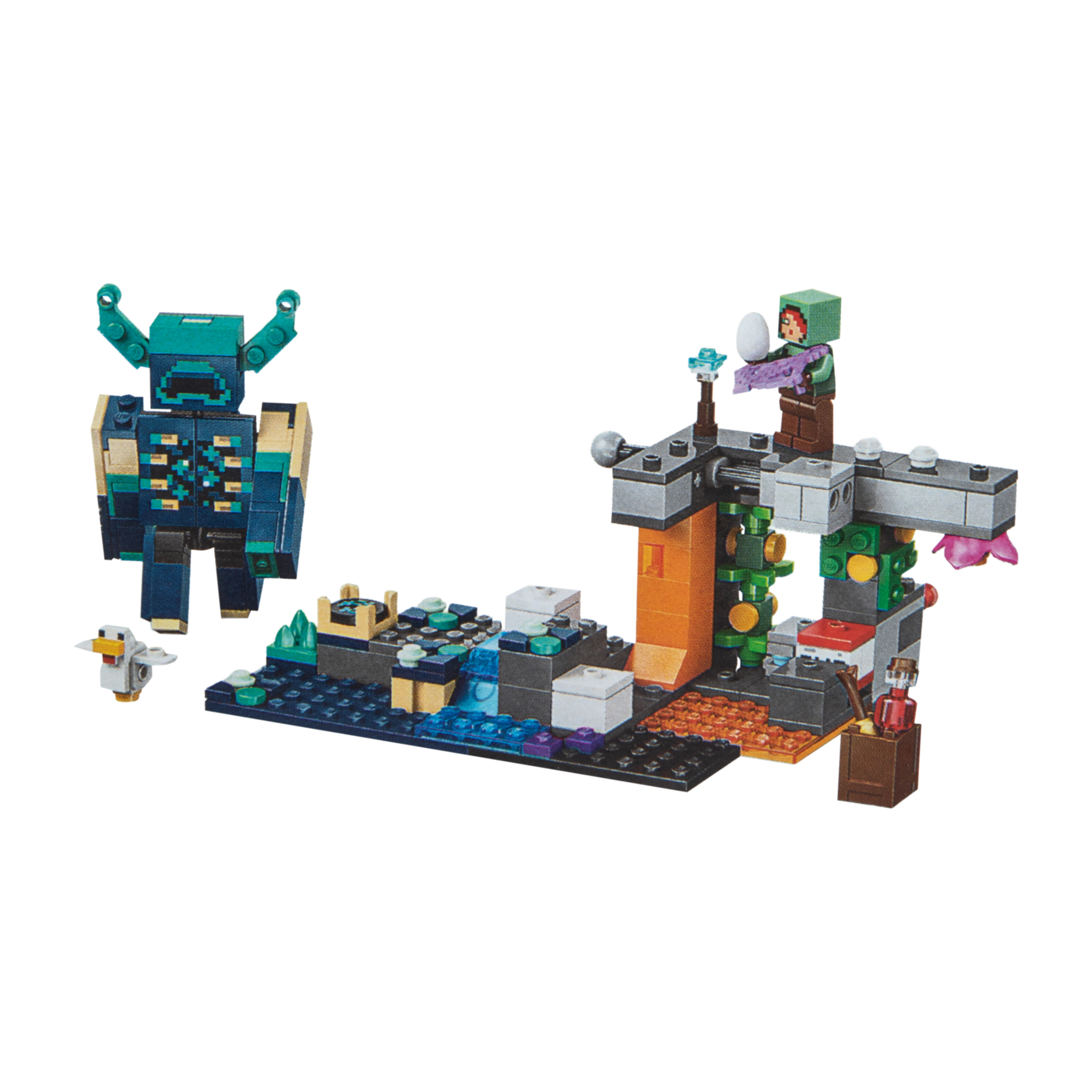 Lego® Minecraft The Warden Encounter Building Toy