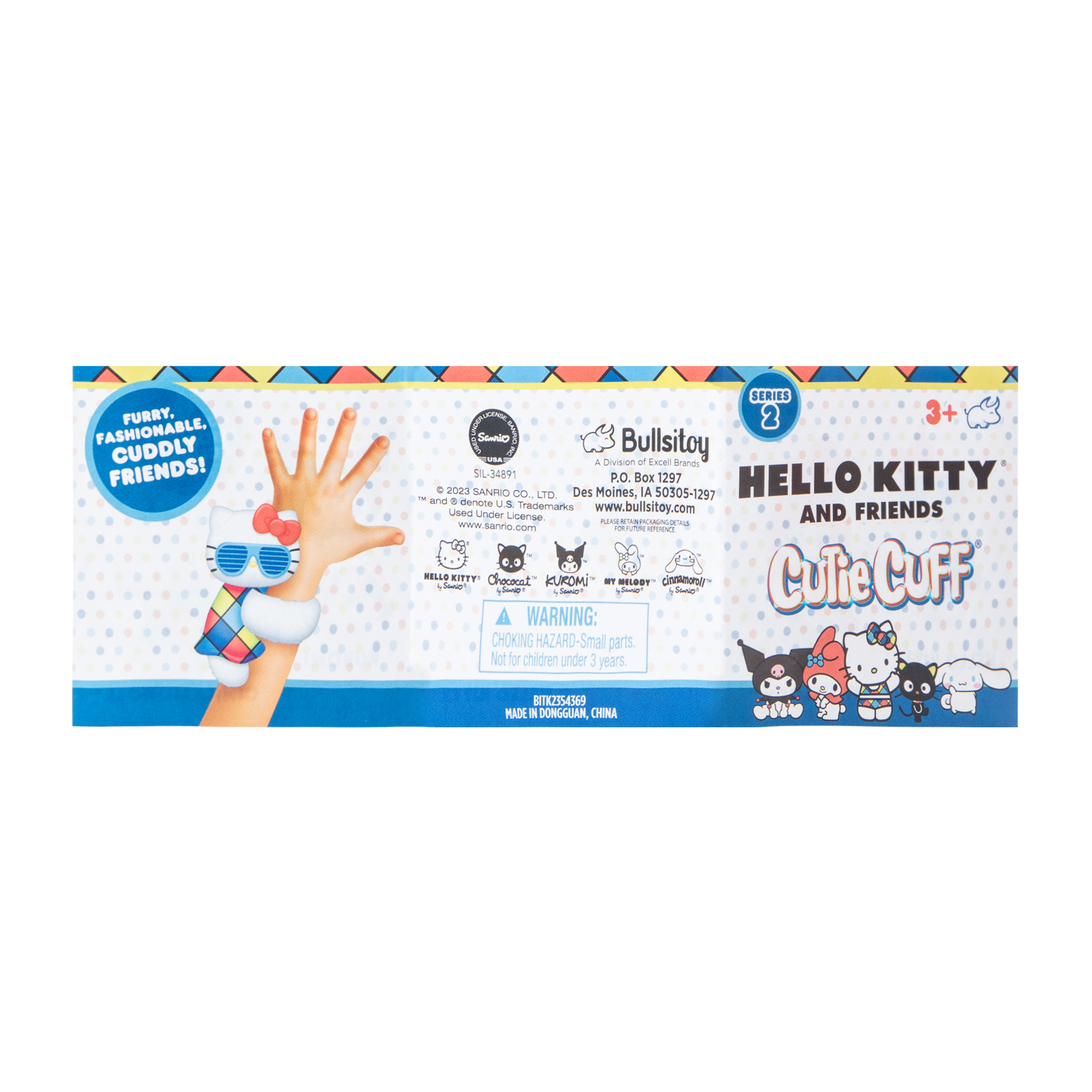 Hello Kitty And Friends® Cutie Cuff® Blind Bag Toy (Styles May Vary)
