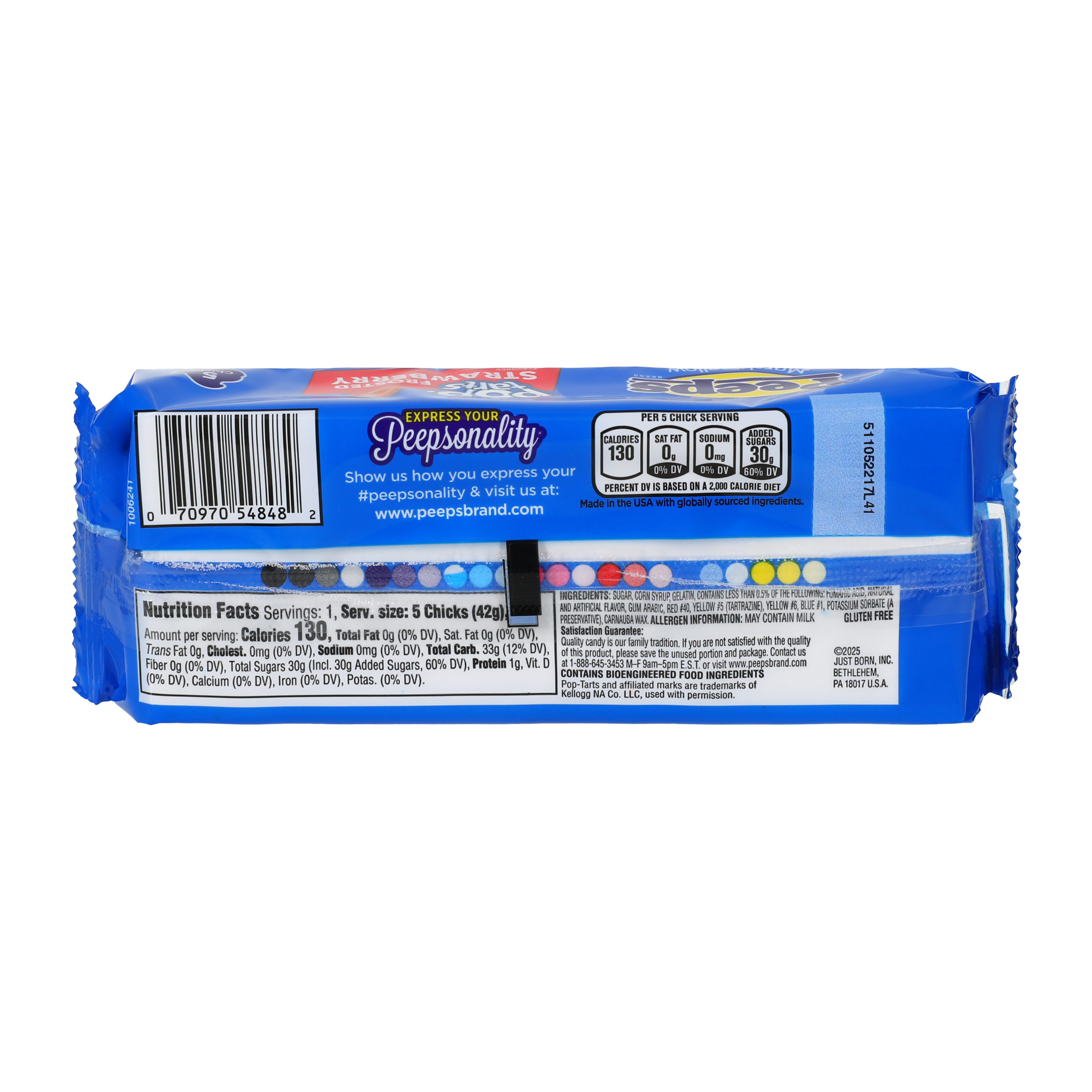 Peeps® Marshmallow Frosted Strawberry Pop-Tarts 5-Pack 1.5oz