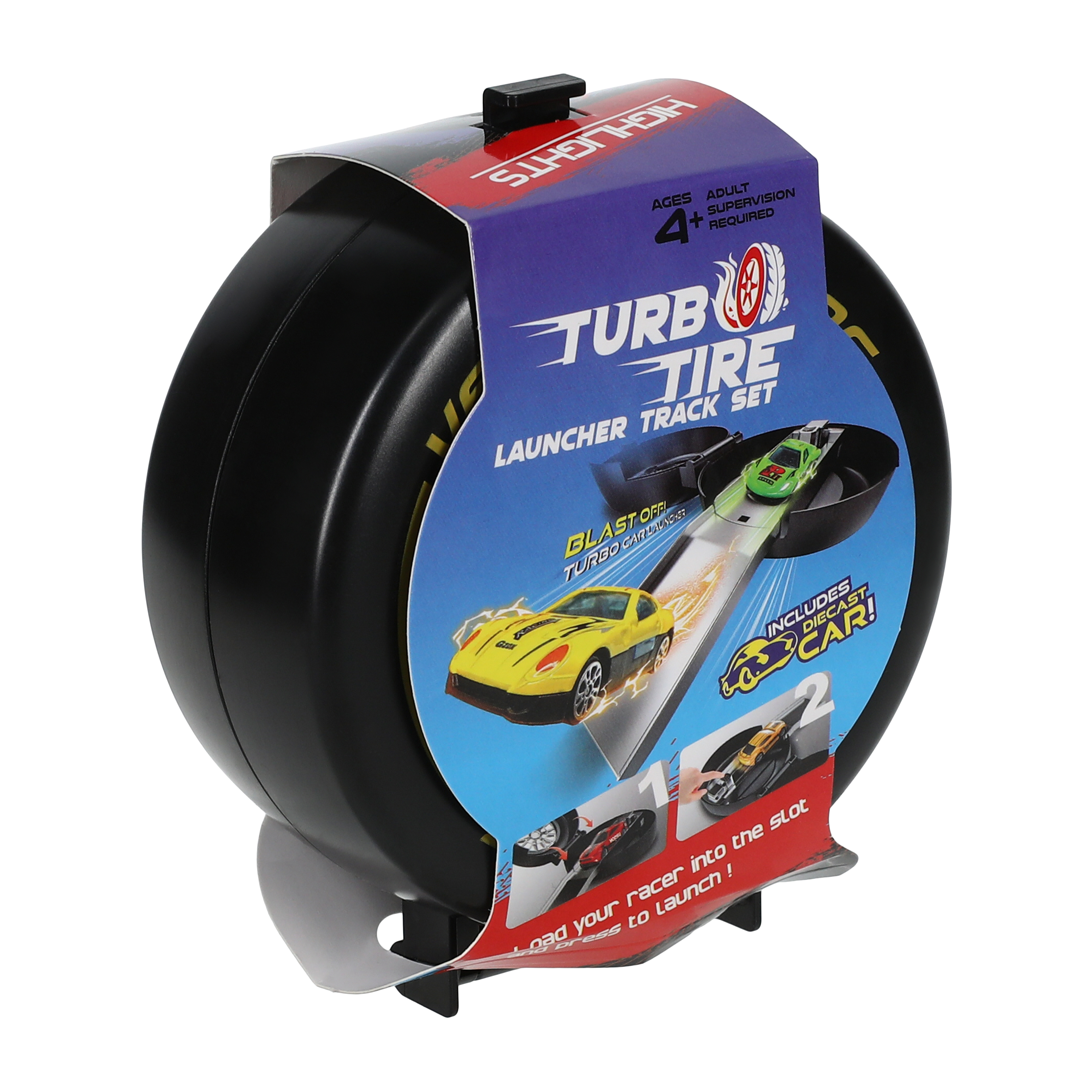 Turbo Tire Launcher Track Set