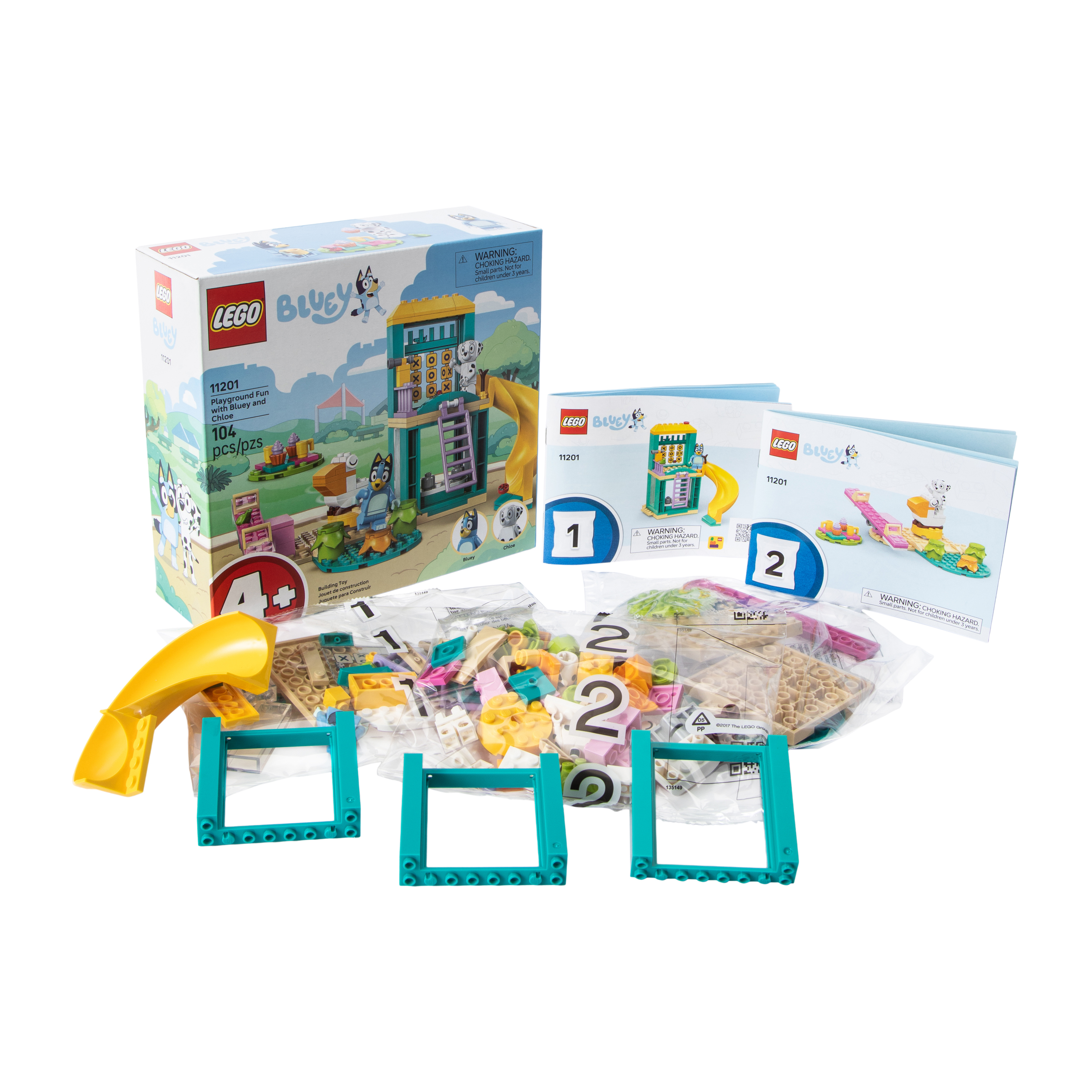 Lego® Bluey Playground Fun With Bluey And Chloe Building Toy