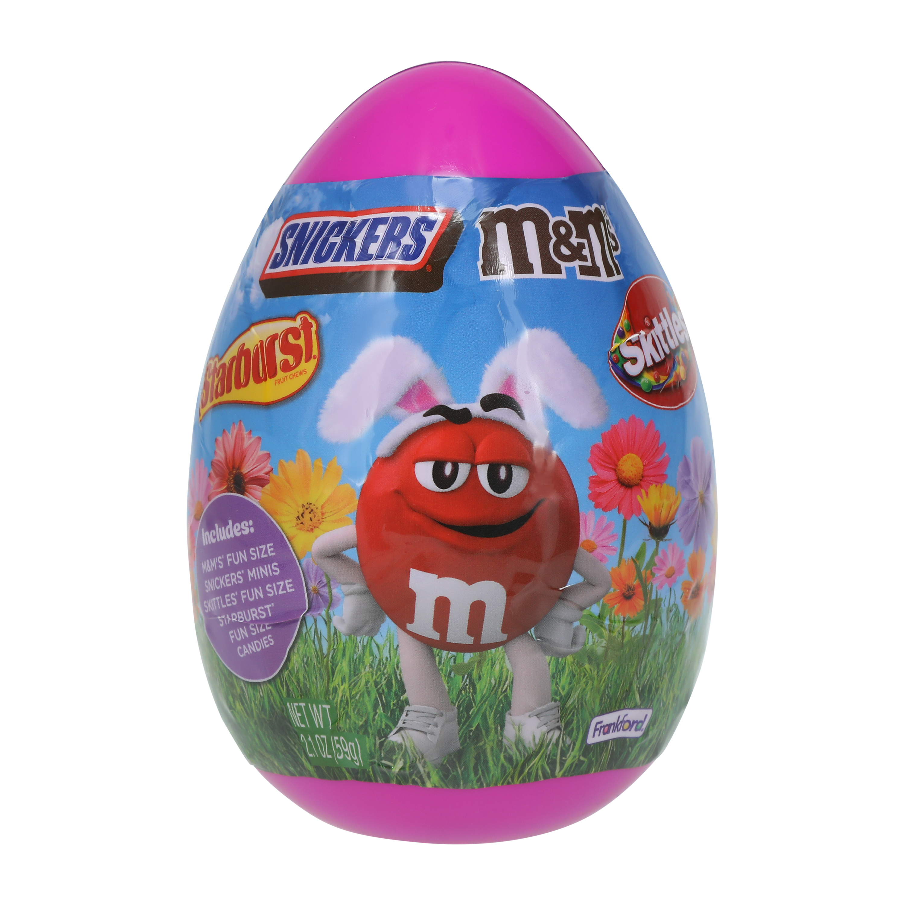 Fun Size Candies Easter Jumbo Egg 2.1oz