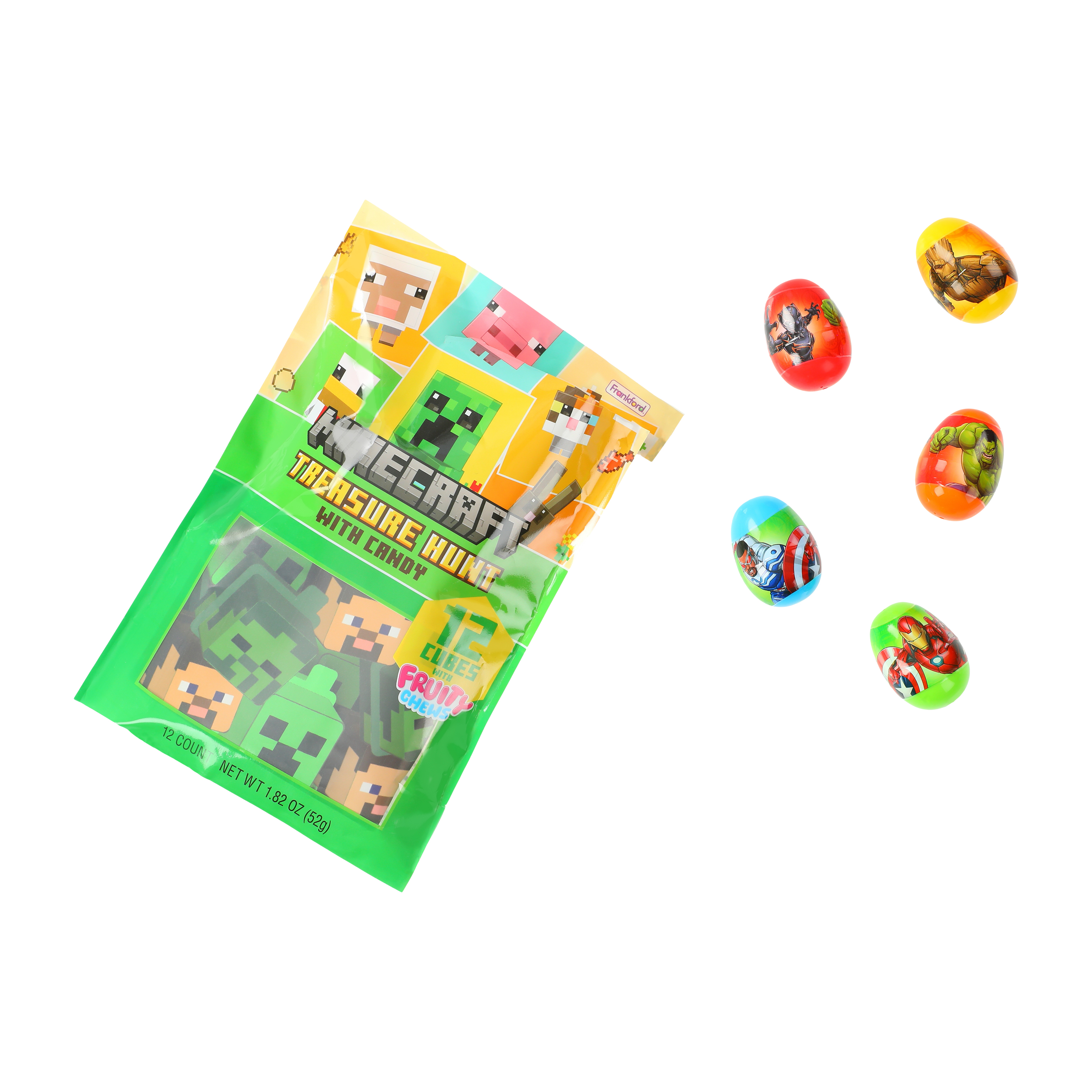 Minecraft Treasure Hunt With Candy 12-Count