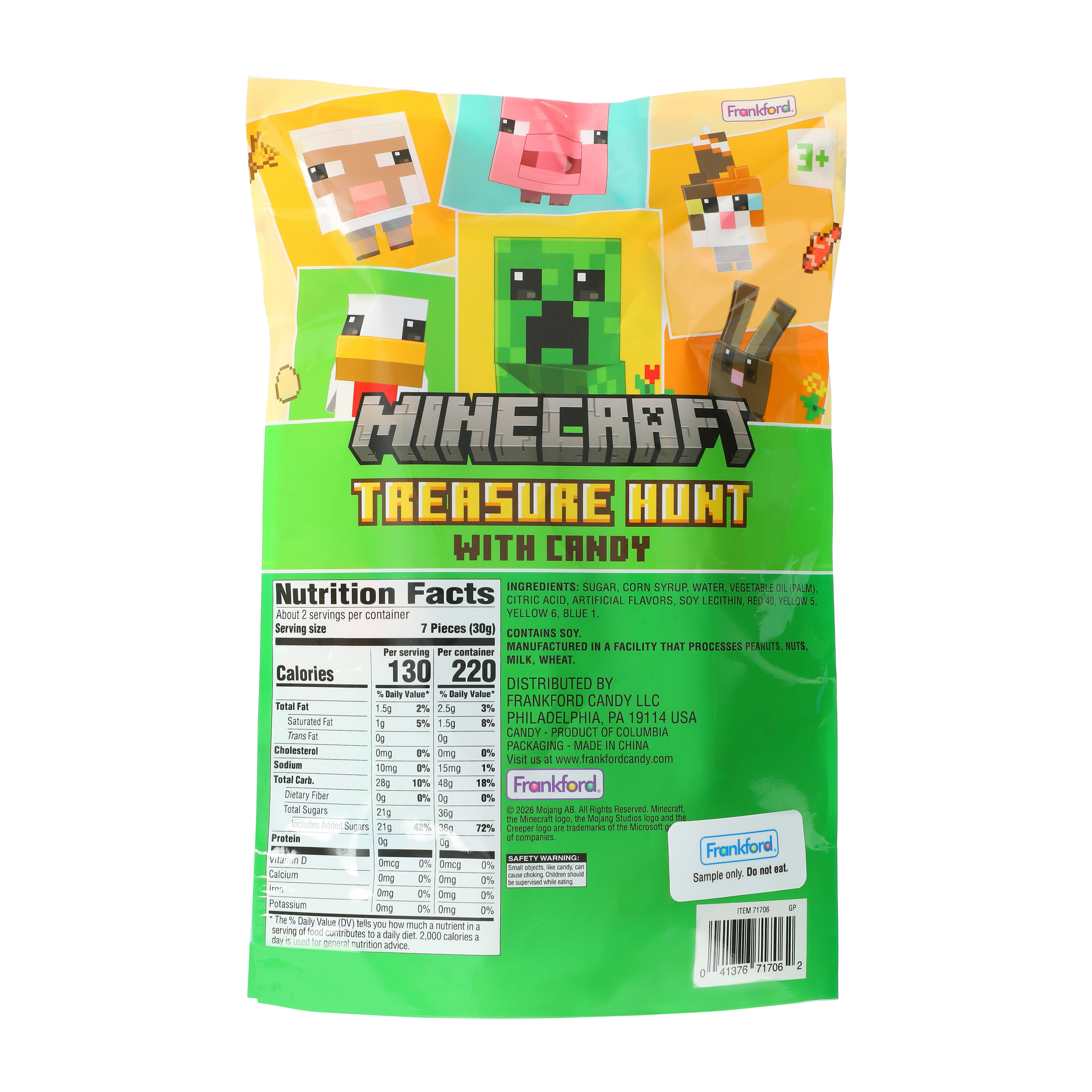 Minecraft Treasure Hunt With Candy 12-Count
