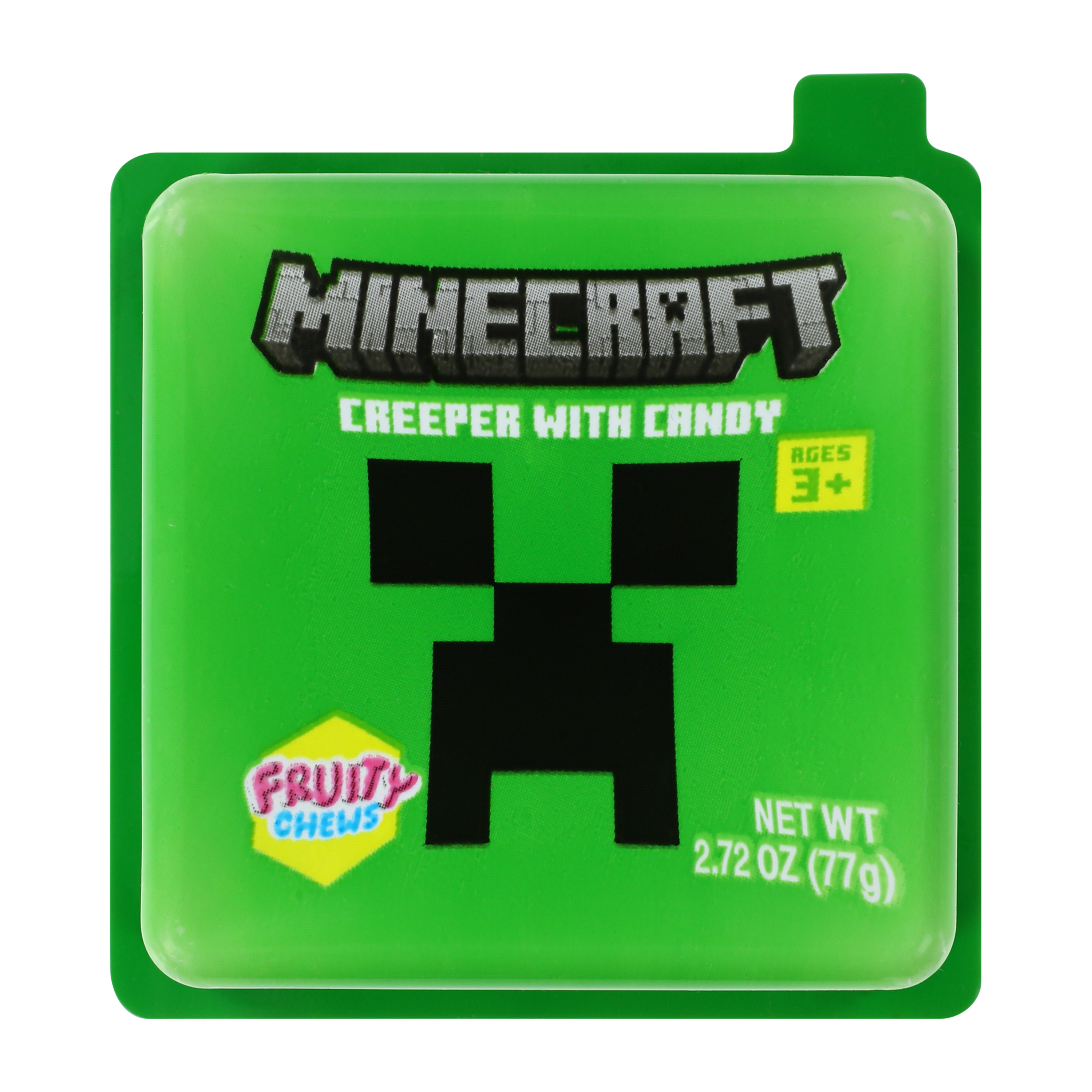 Minecraft Creeper With Candy Fruity Chews 2.7oz