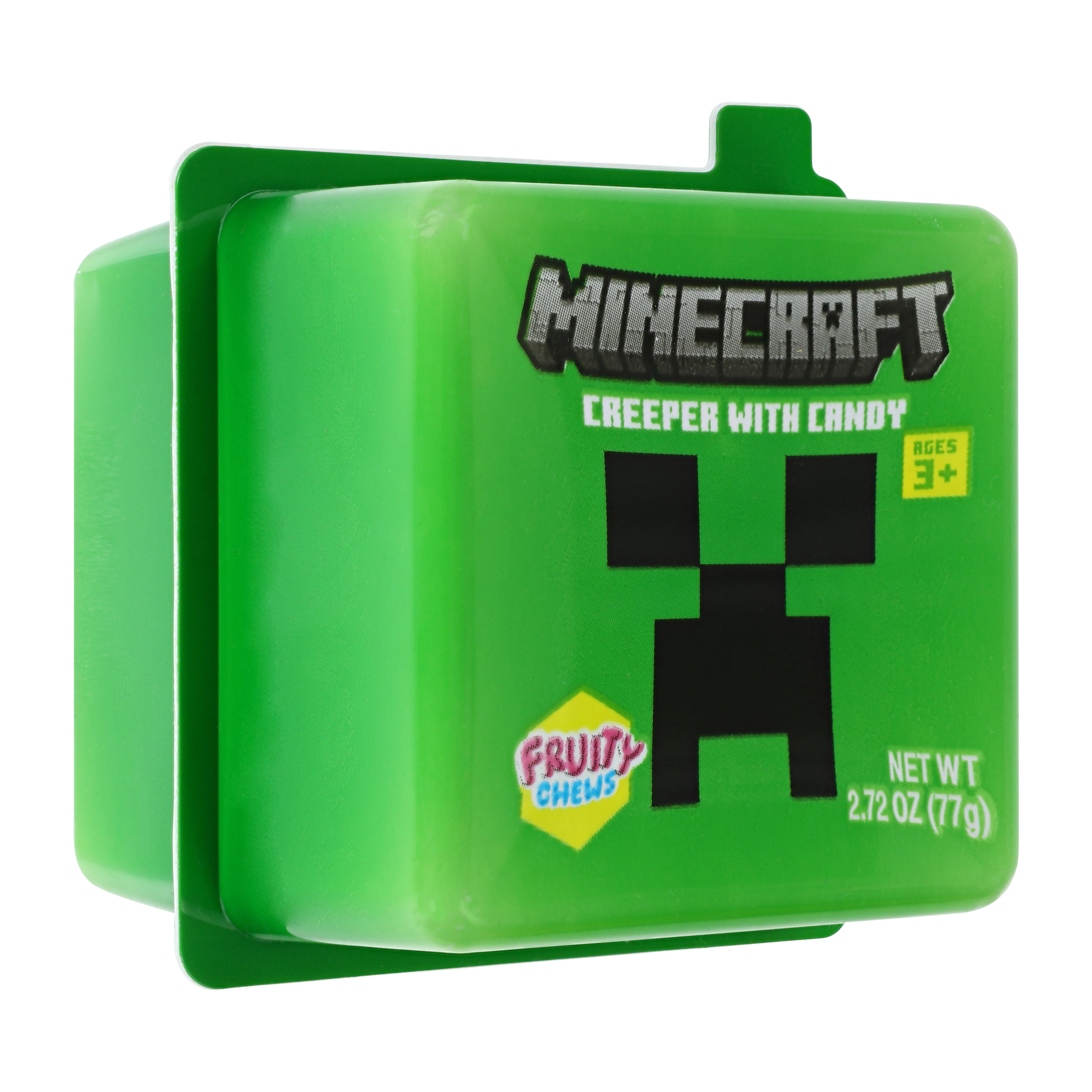 Minecraft Creeper With Candy Fruity Chews 2.7oz