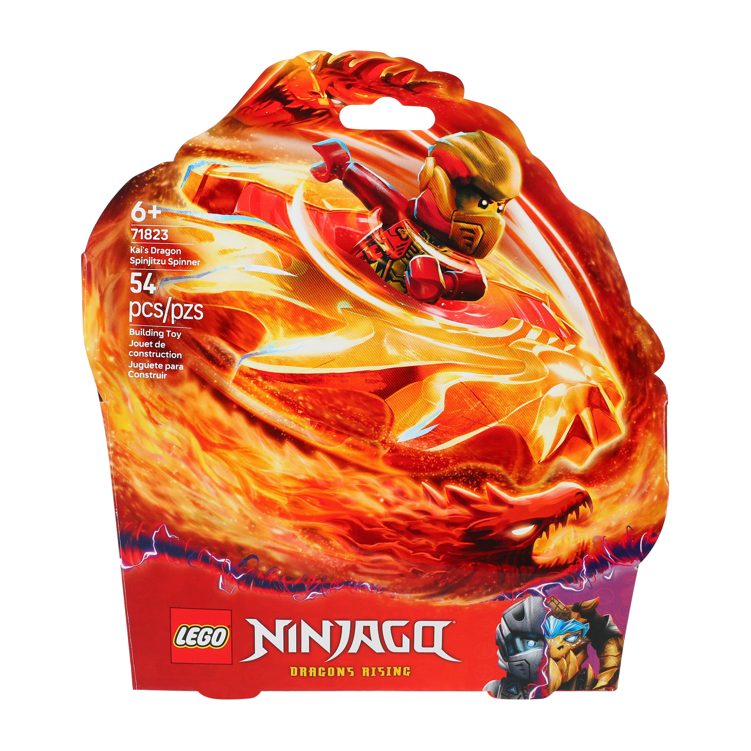 Lego® Ninjago Dragons Rising Kai's Dragon Spinjitsu Spinner Building Toy Set