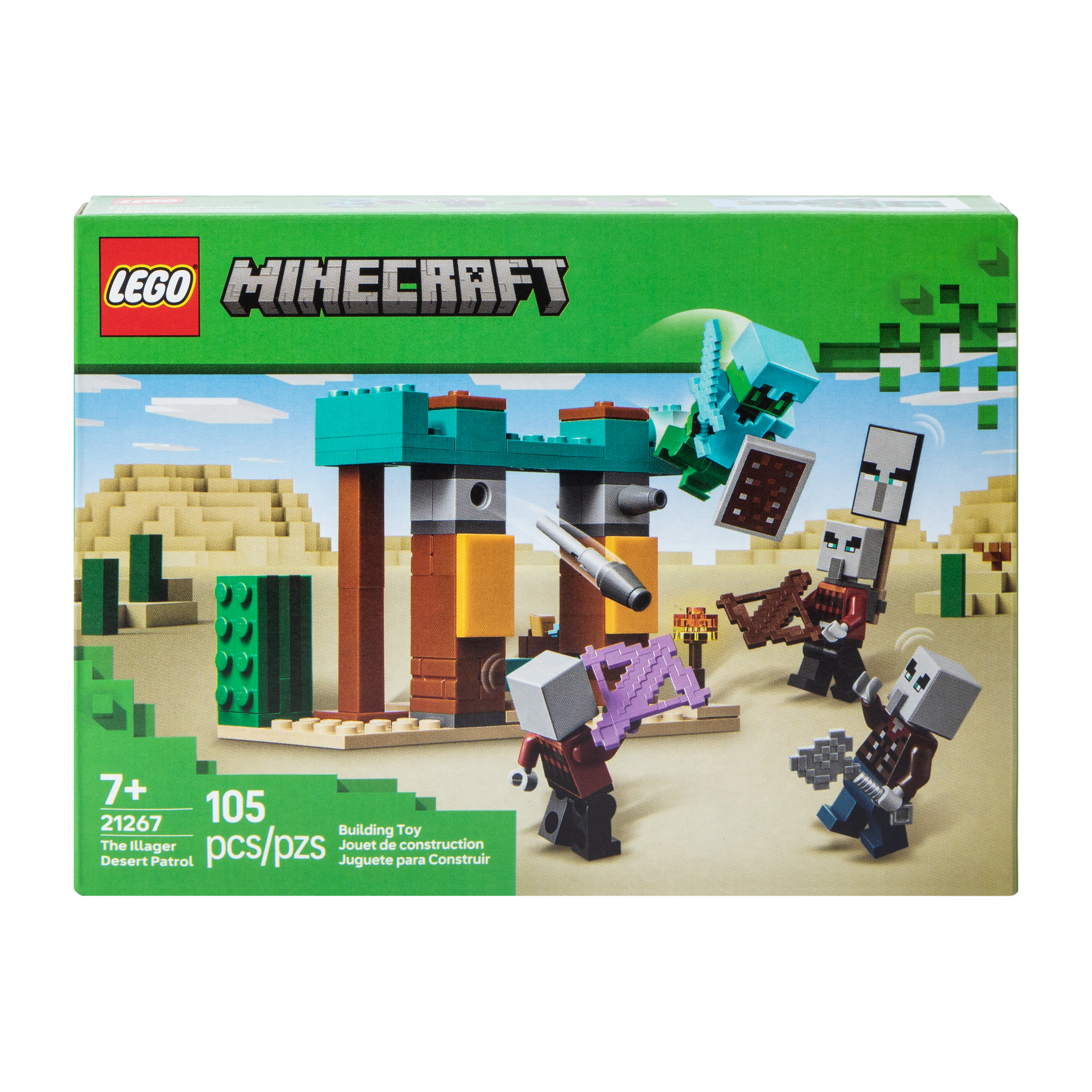 Lego® Minecraft The Illager Desert Building Toy