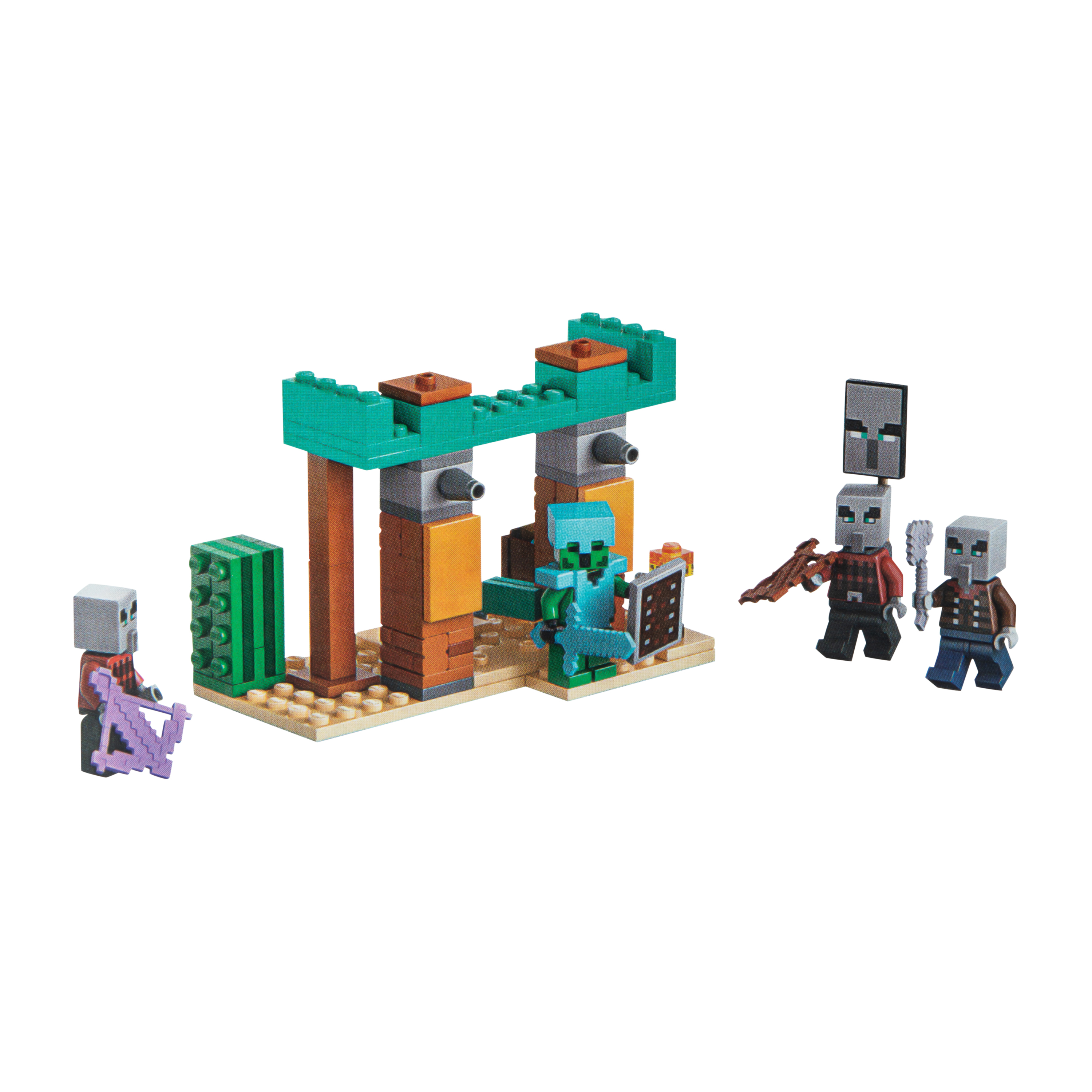 Lego® Minecraft The Illager Desert Building Toy