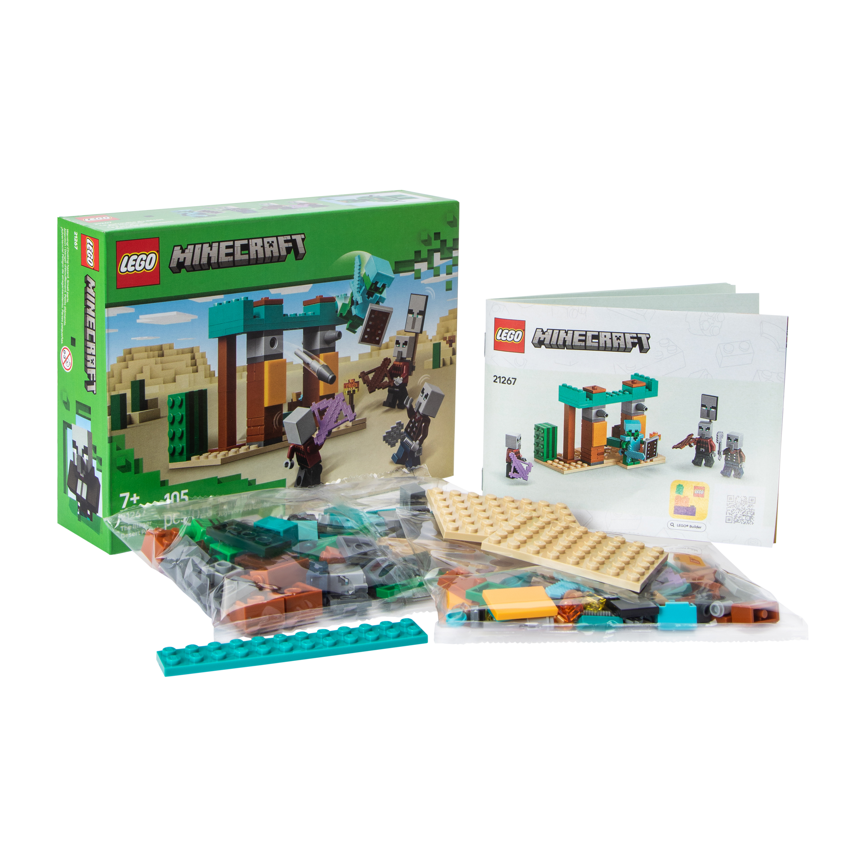 Lego® Minecraft The Illager Desert Building Toy