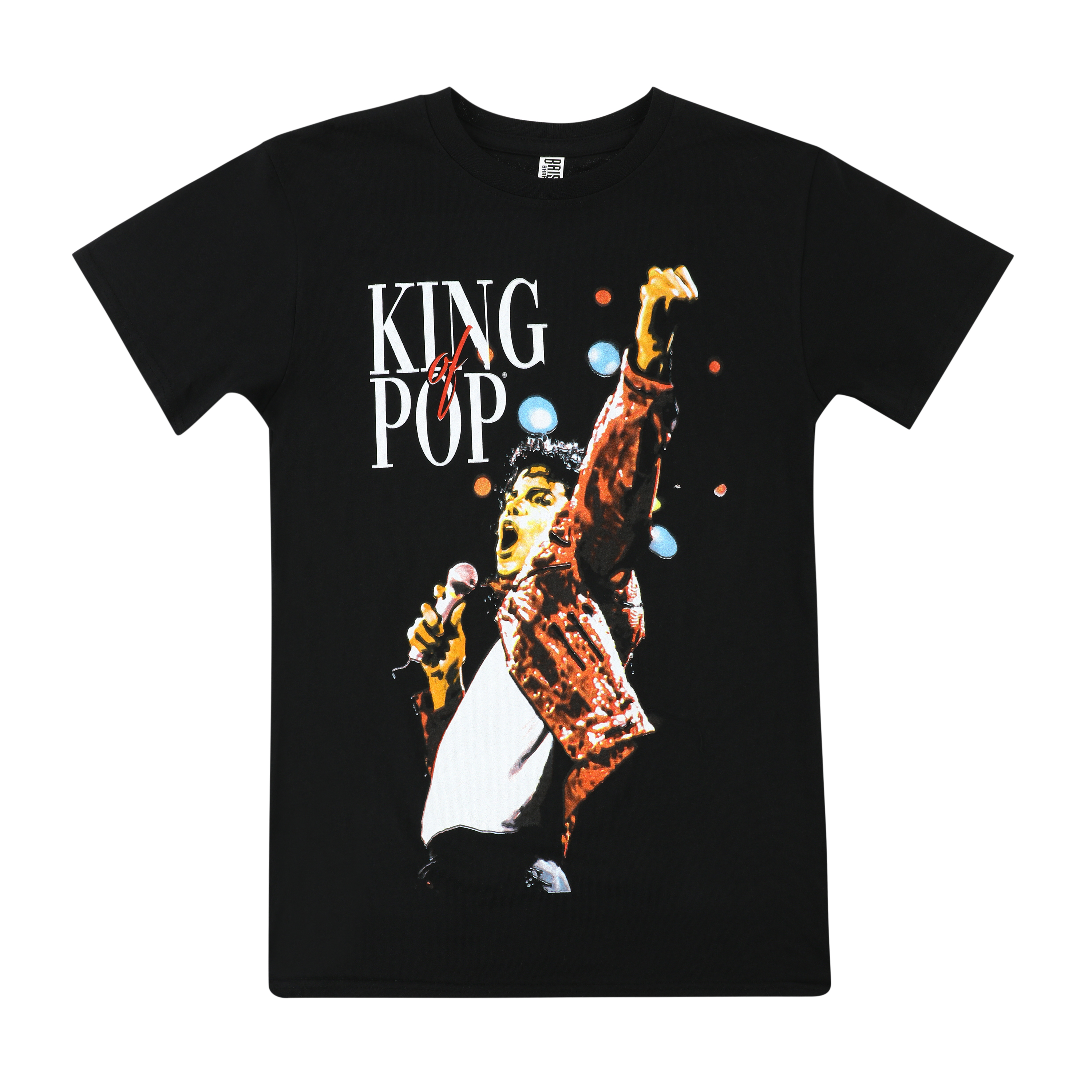 マイケルジャクソン＜KING　OF　POP＞　Tシャツ Michael Jackson King Of Pop Graphic Tee | Five Below