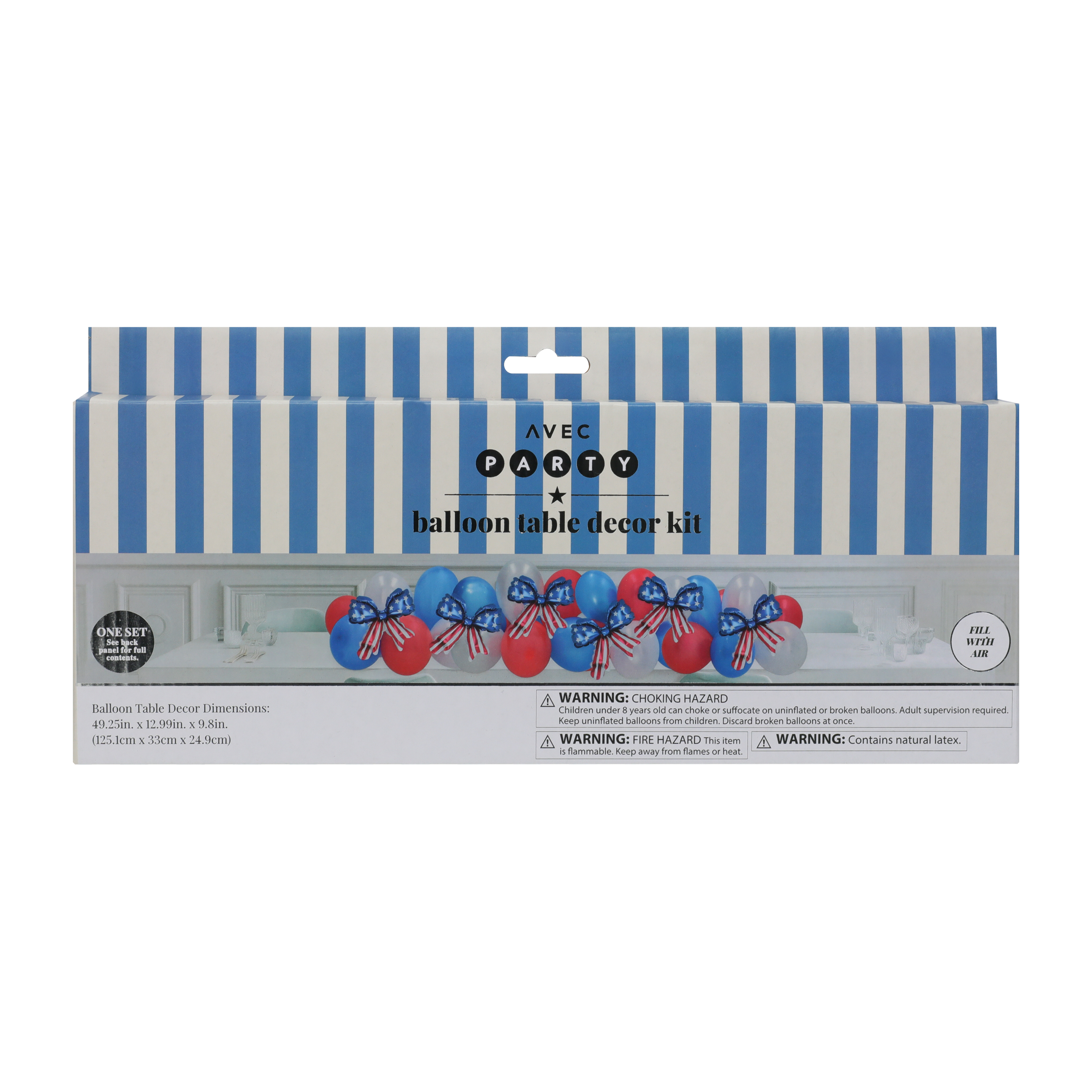 Avec Party Balloon Table Décor Kit