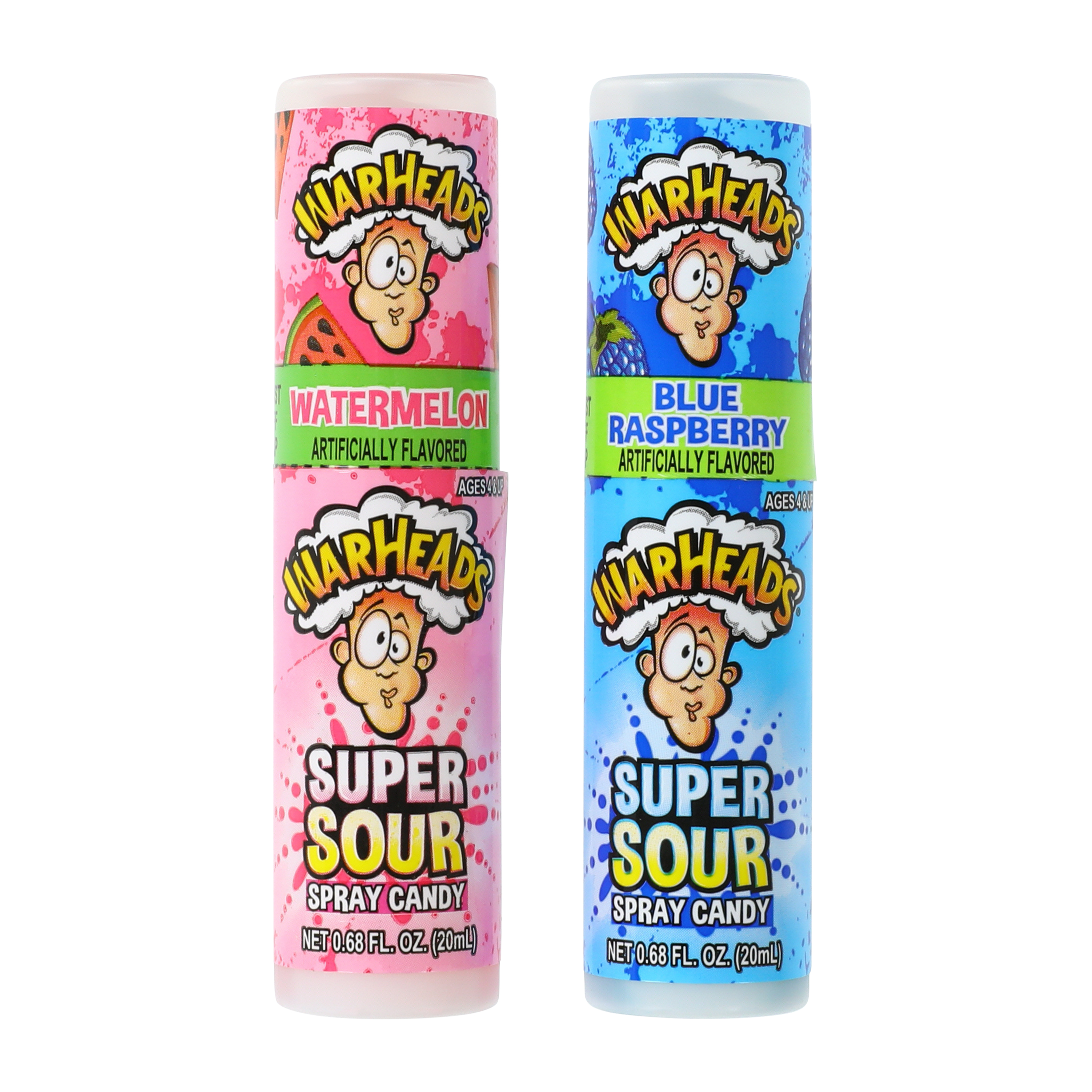Warheads® Super Sour Spray Candy 2-Pack 1.3oz