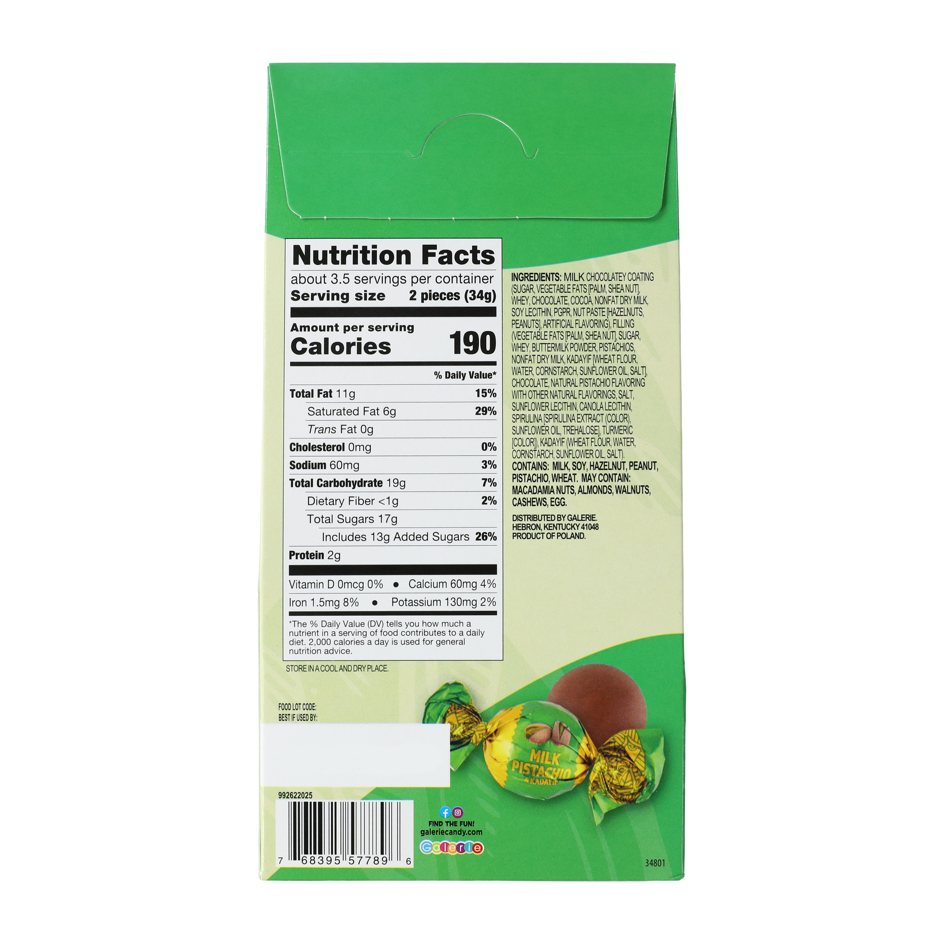 Galerie Au Chocolat® Dubai Style Truffles 4.1oz