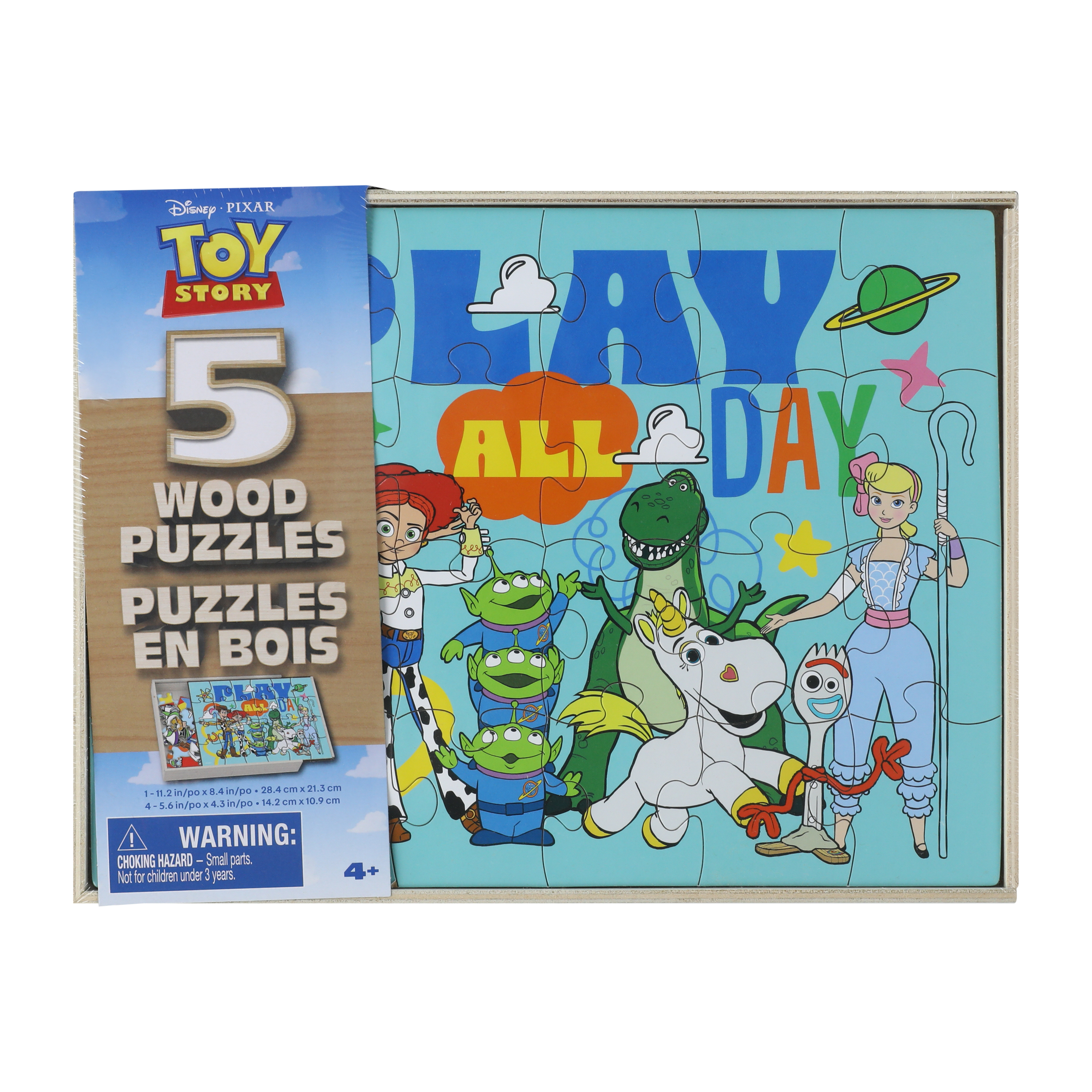Disney PIXAR Wood Puzzles 5-Pack