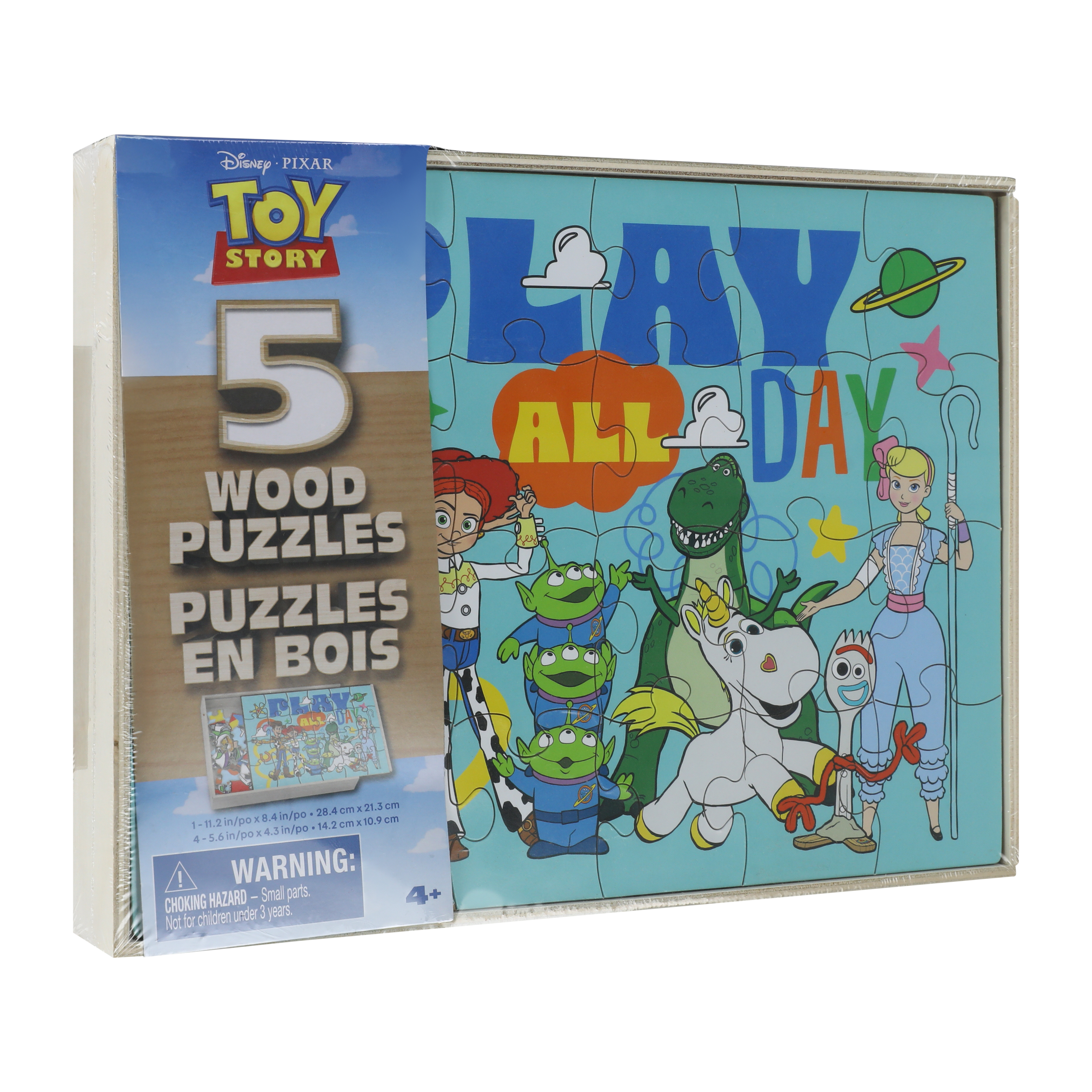 Disney PIXAR Wood Puzzles 5-Pack