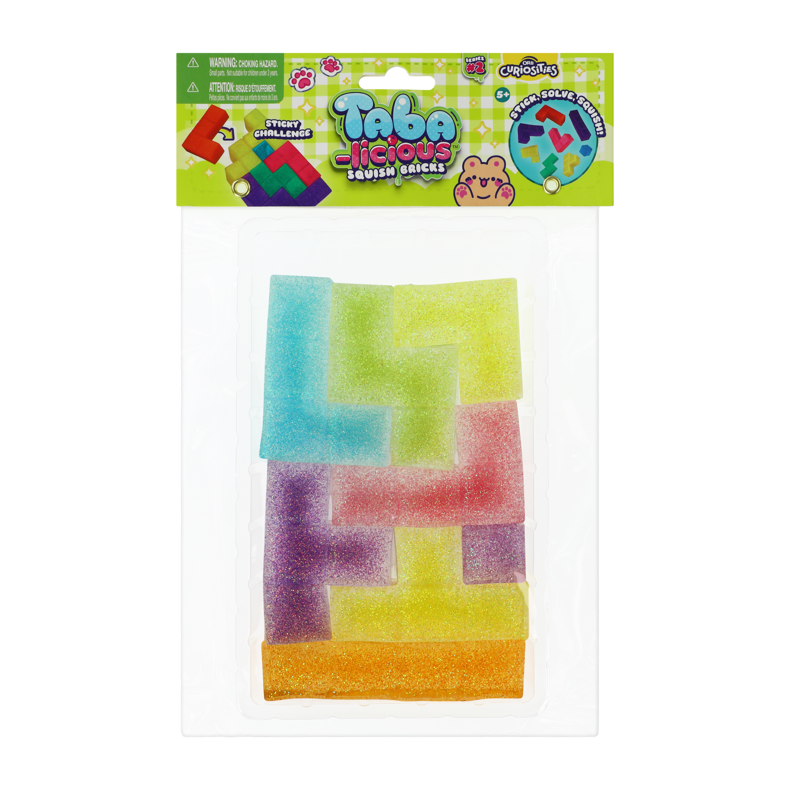 ORB Curiosities™ Taba-licious Squish Bricks Toy