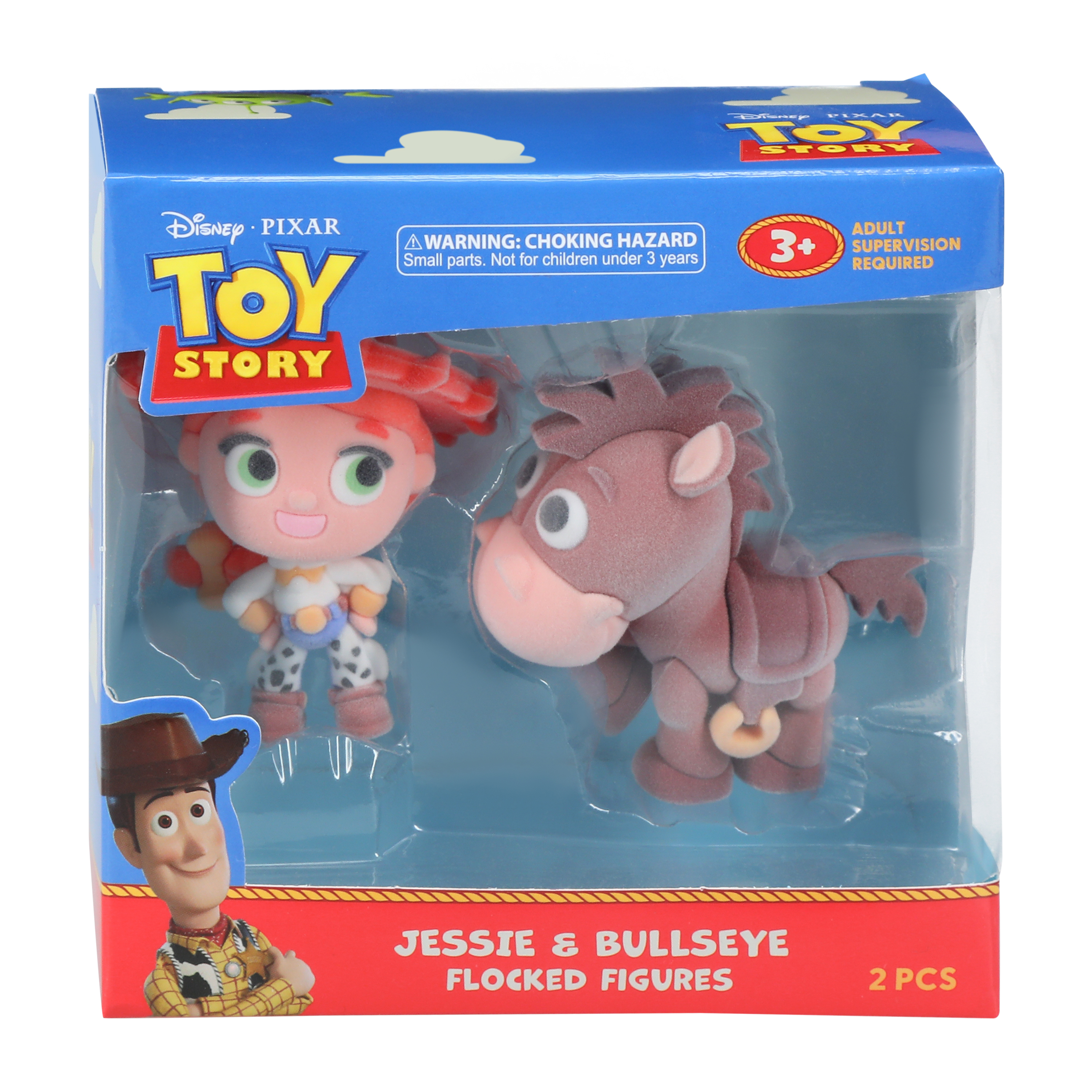 Disney PIXAR Toy Story Flocked Figures 2-Pack