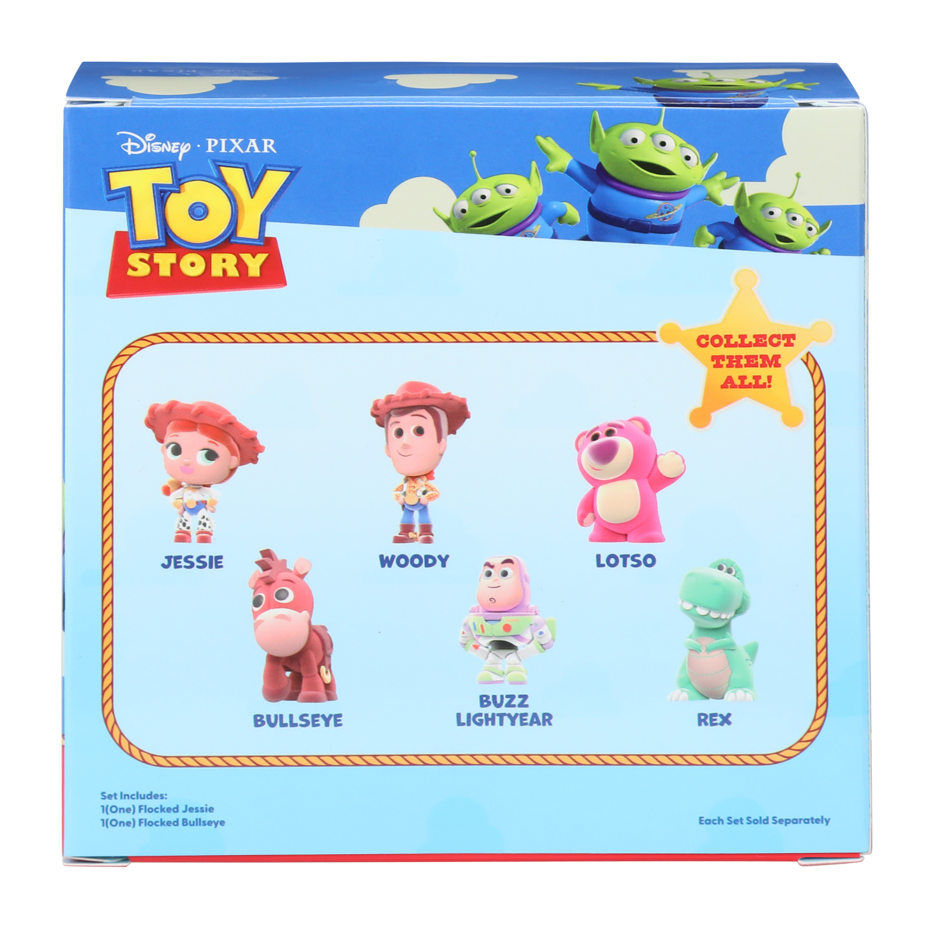 Disney PIXAR Toy Story Flocked Figures 2-Pack