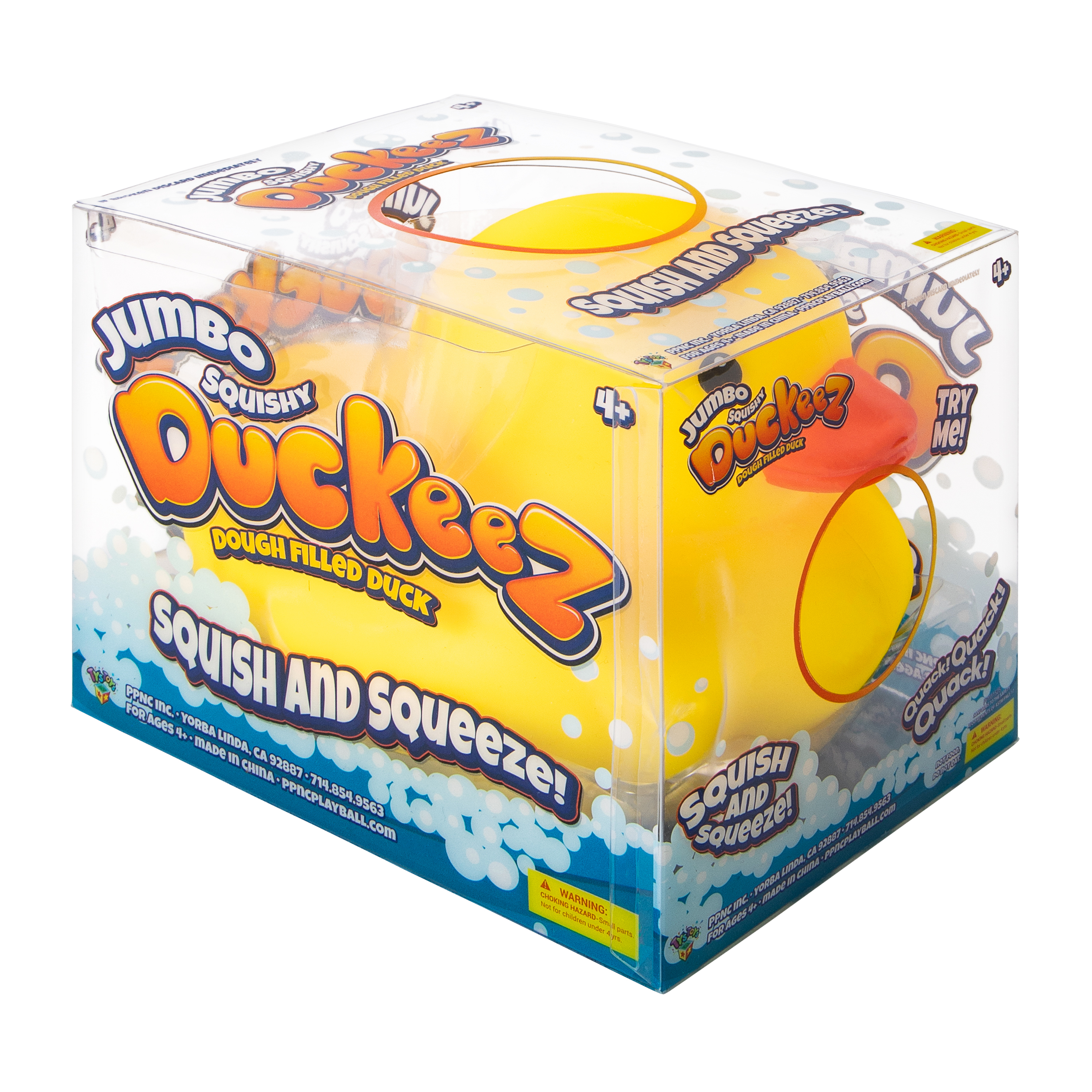 Jumbo Squishy Duckeez Toy (Styles May Vary)