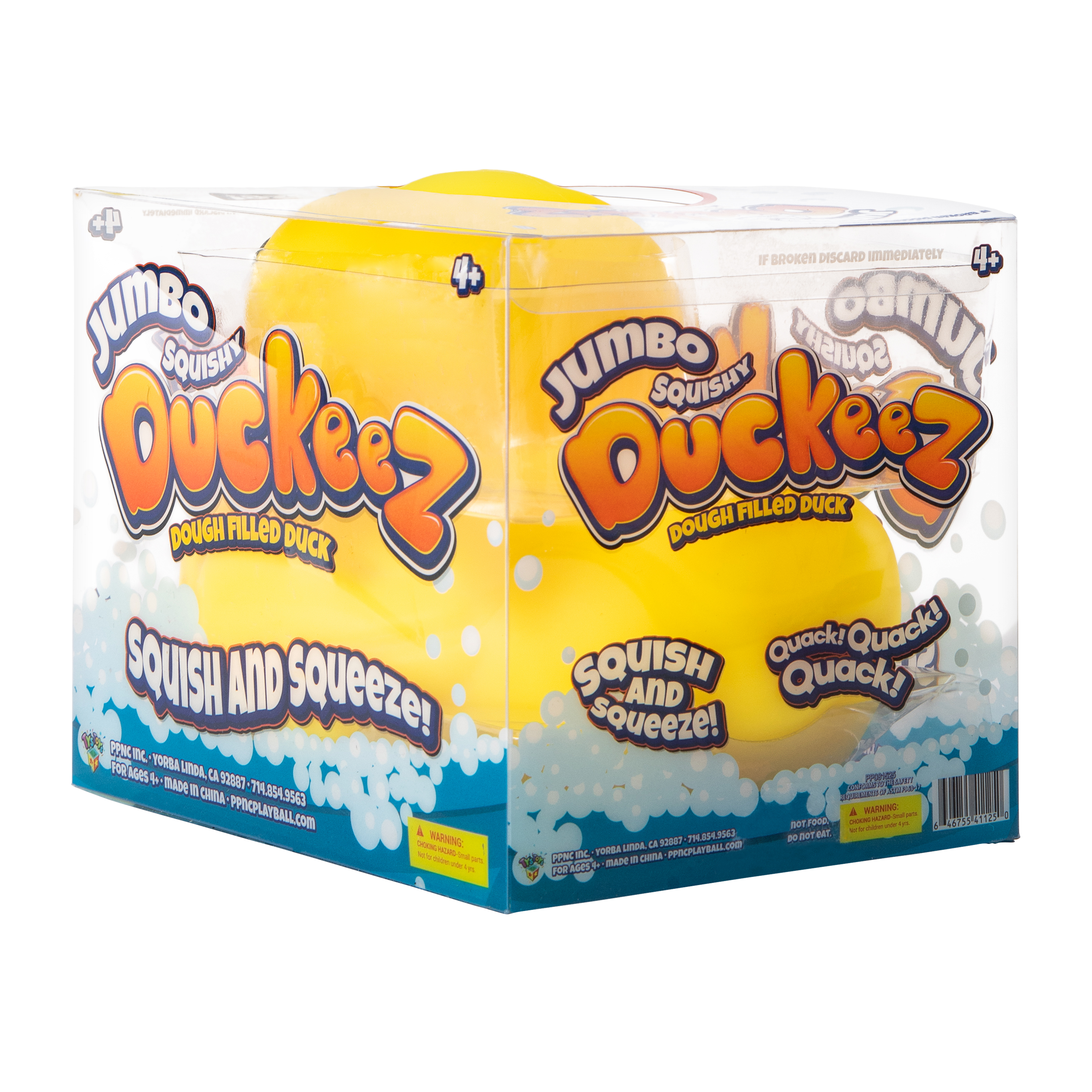 Jumbo Squishy Duckeez Toy (Styles May Vary)