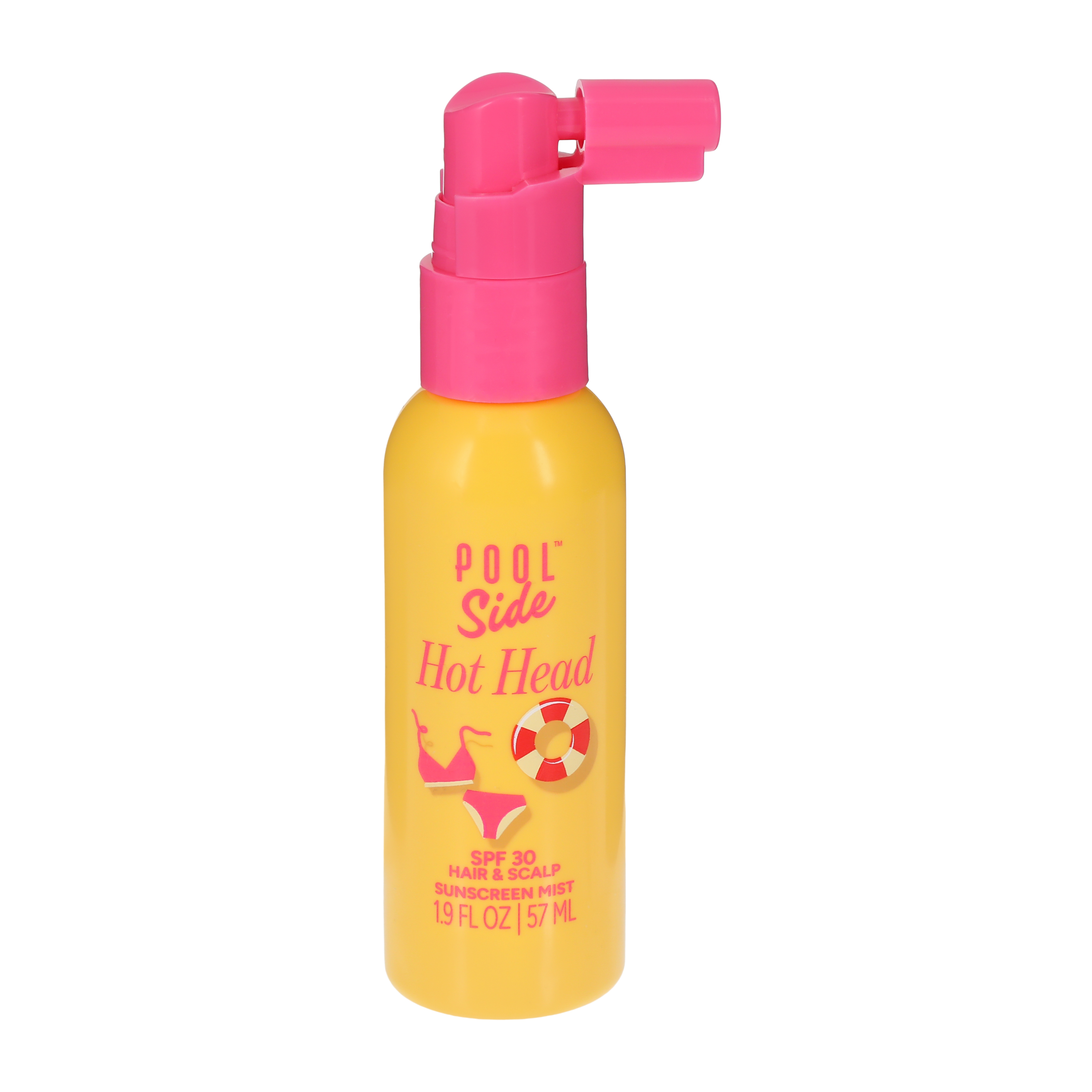 Pool Side™ Hot Head Sunscreen Mist 1.9oz
