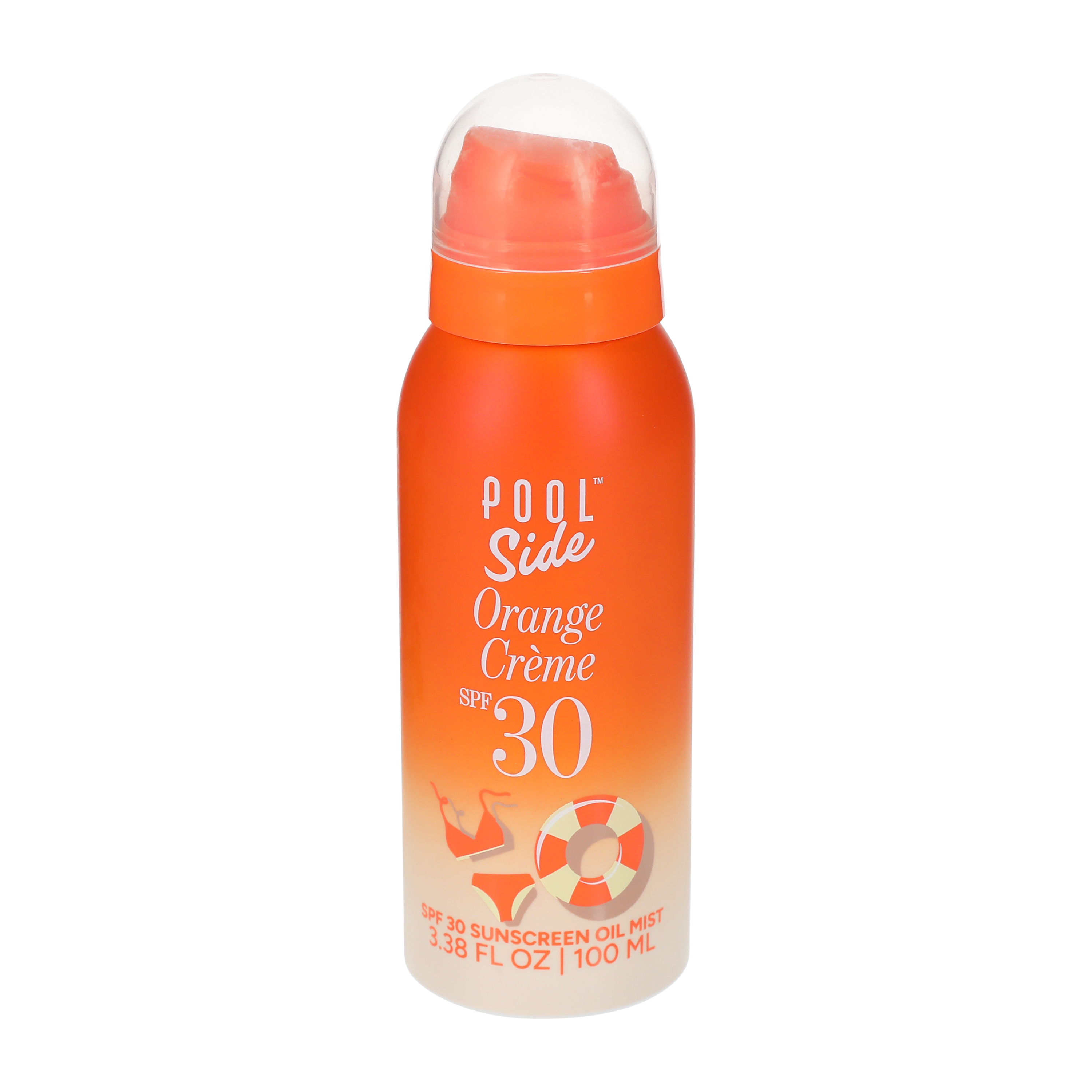 Pool Side™ Orange Crème SPF30 Sunscreen Oil 3.3oz