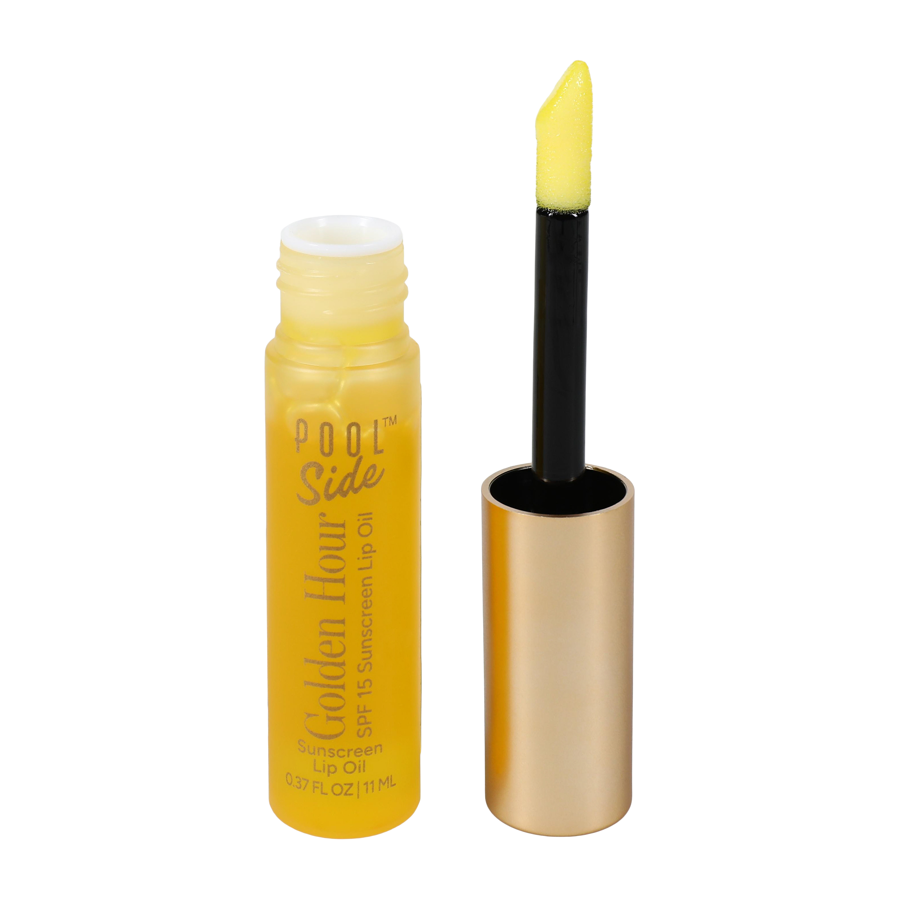 Pool Side™ Golden Hour SPF15 Sunscreen Lip Oil 0.3oz