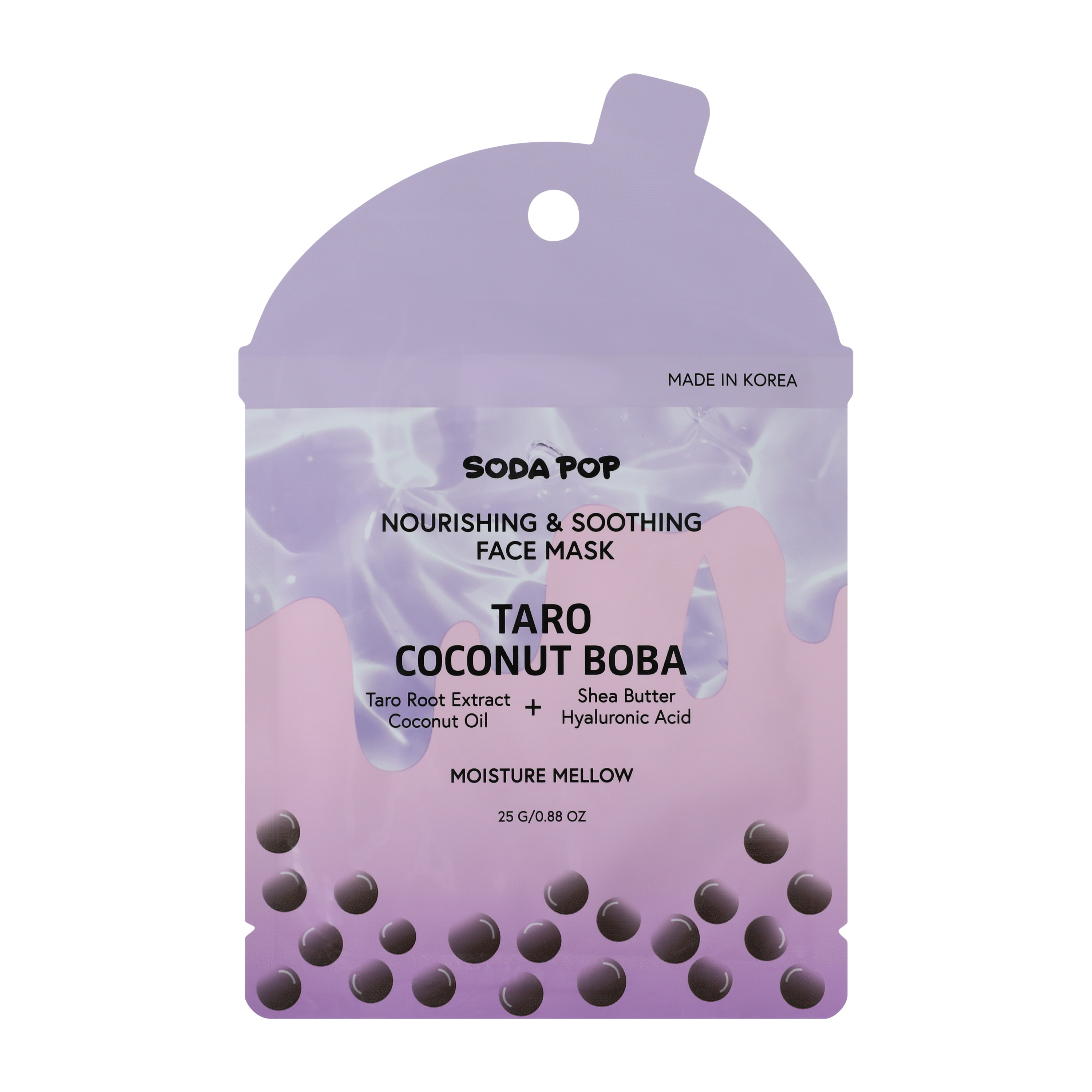 Soda Pop Taro Coconut Boba Nourishing Face Mask