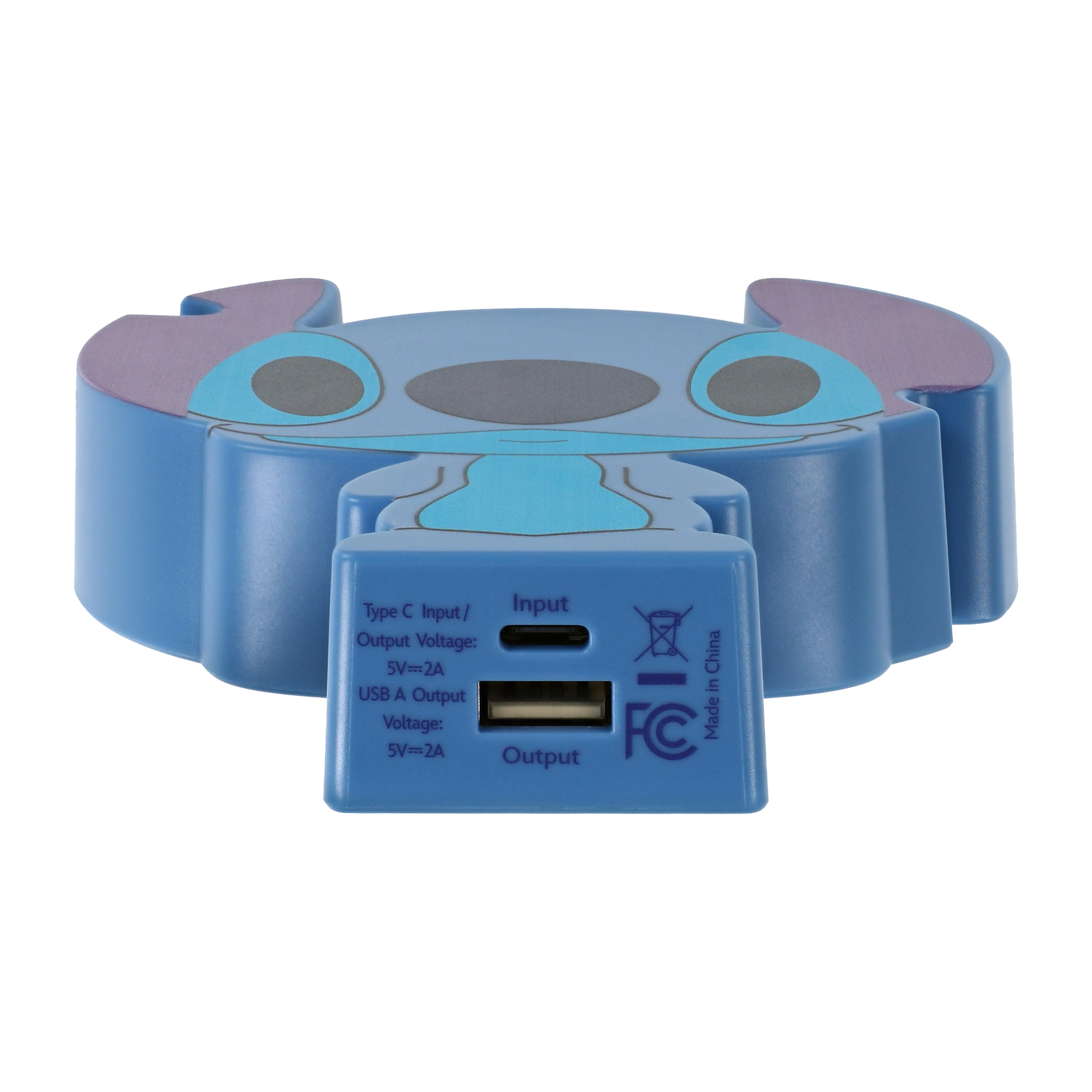 Disney Stitch Clip‑On Power Bank