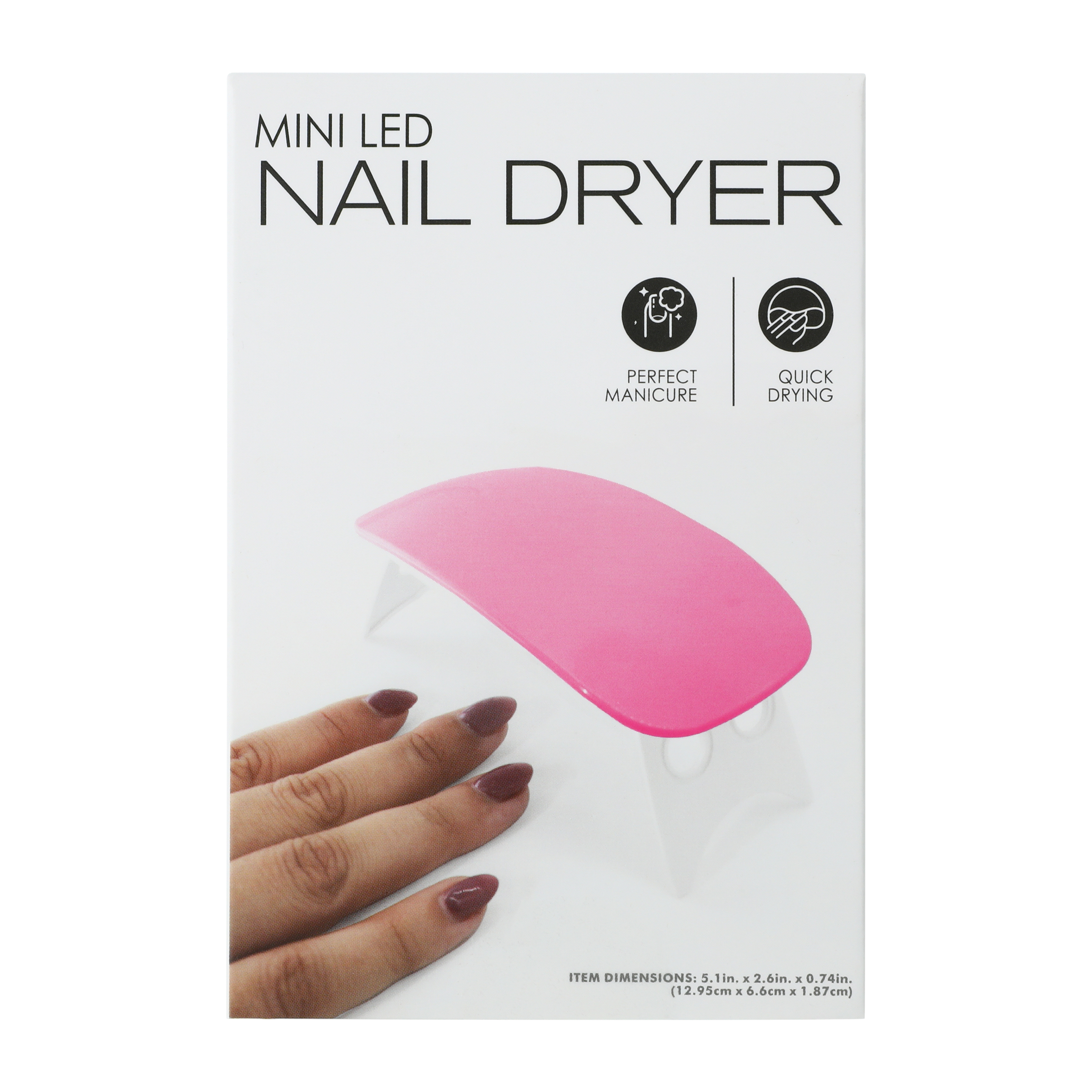 Secador Mini LED Unas: Mani Perfecta Al Tiro 2