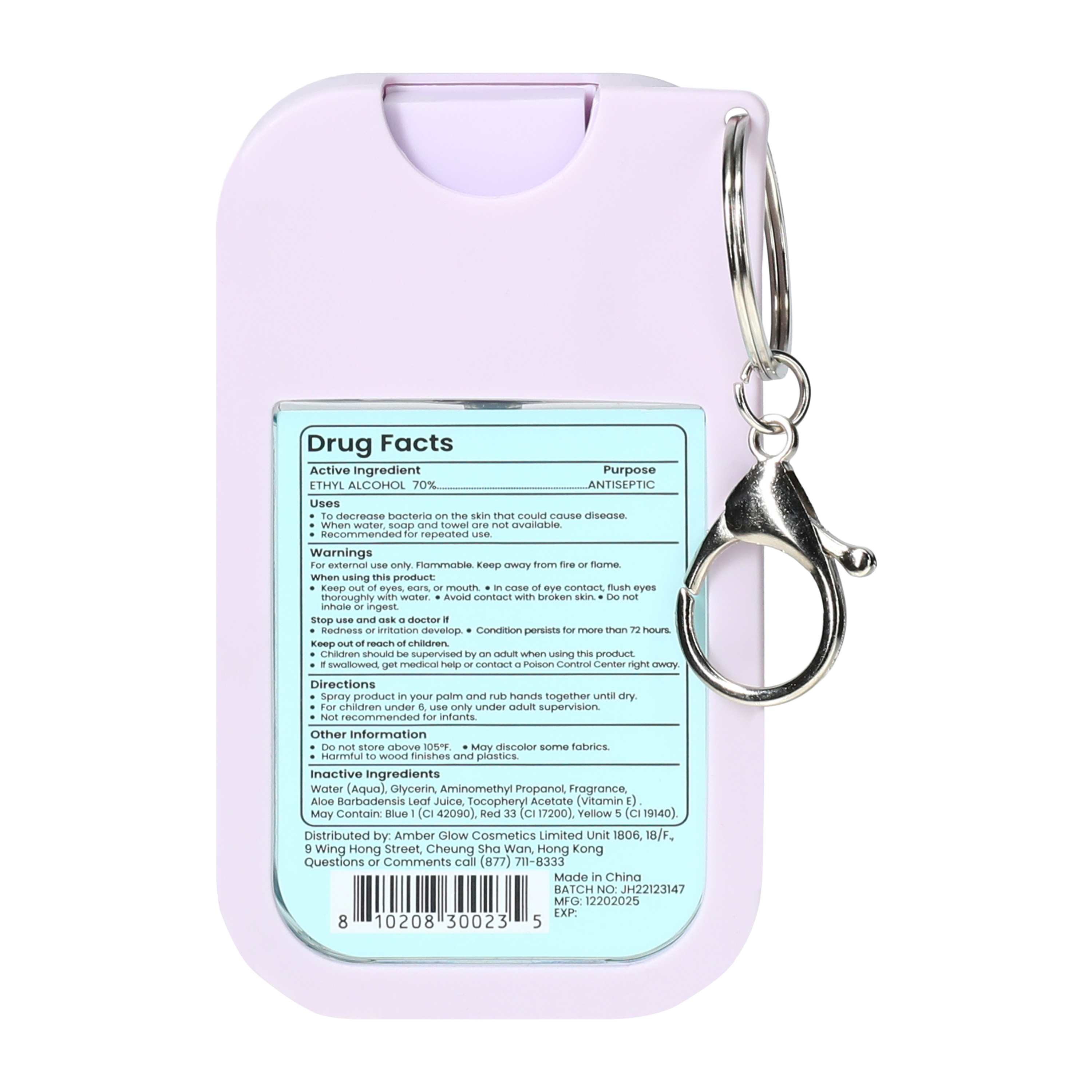 Fresh Feels Beach Coconut Hand Sanitizer 1.4oz