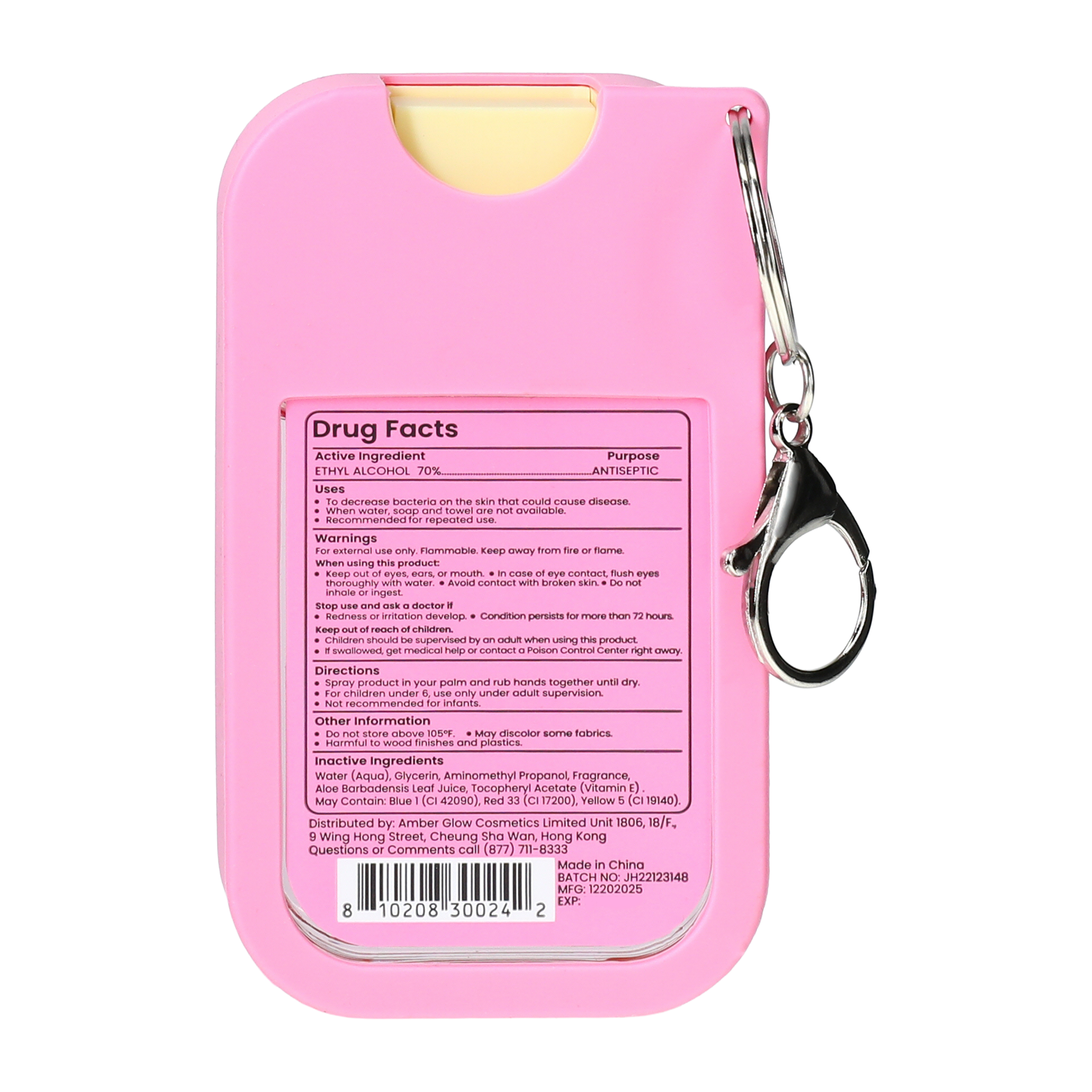 Fresh Feels Pineapple Sundae Hand Sanitizer 1.4oz